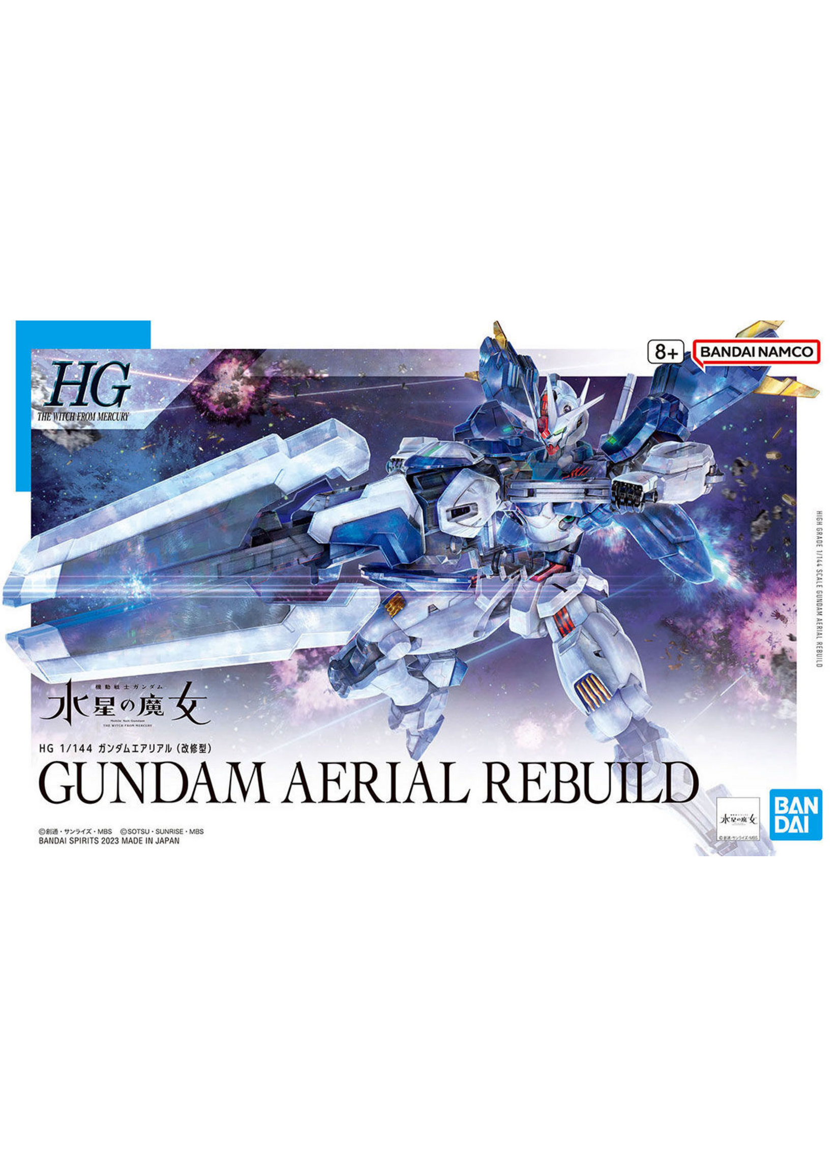 Bandai HG #19 Gundam Aerial Rebuild Gundam The Witch from Mercury (1/144)