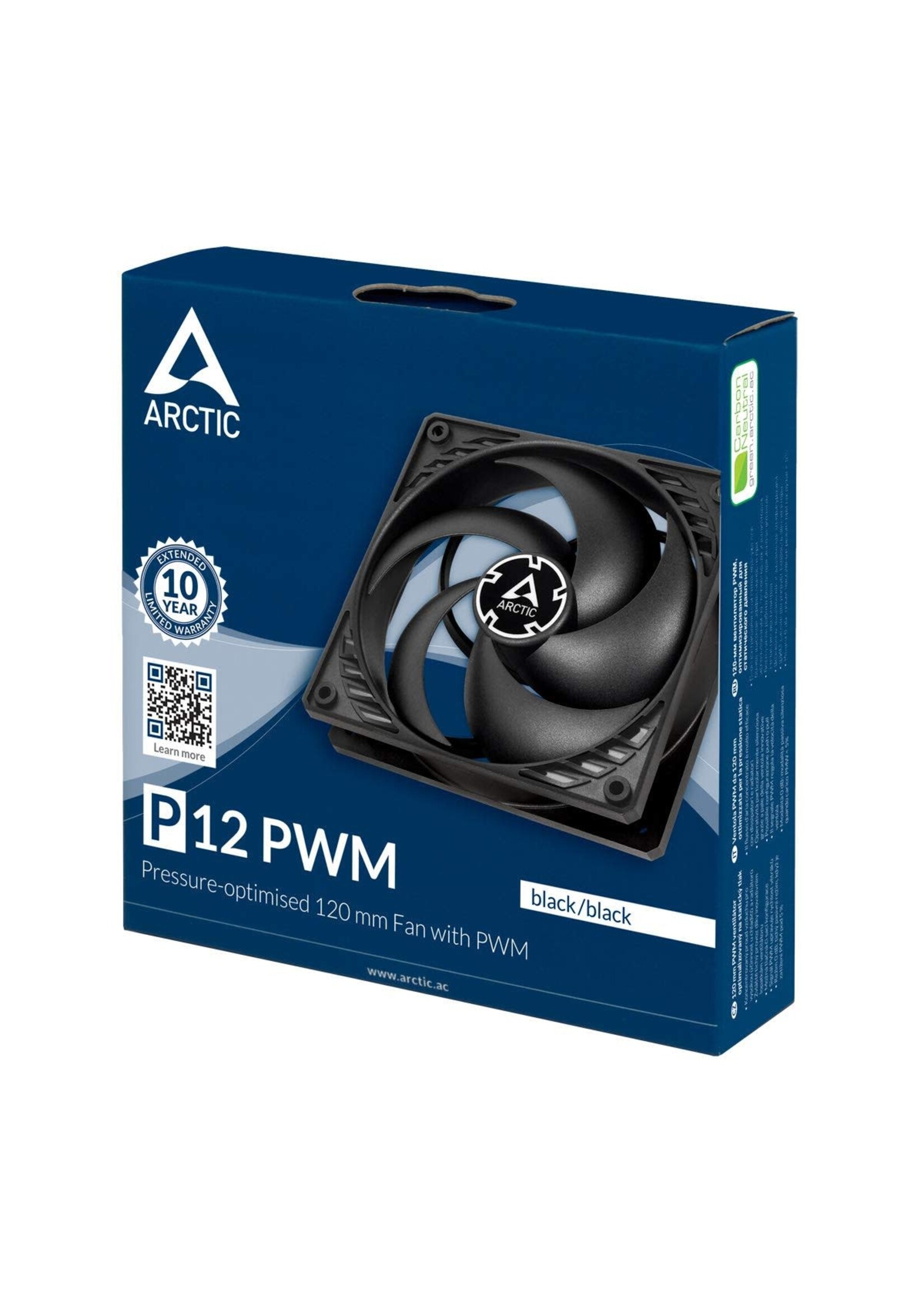 Arctic Arctic AC P12 PWM Black Fan