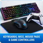 Keyboards, Mice, Mouse Pads & Game Controllers