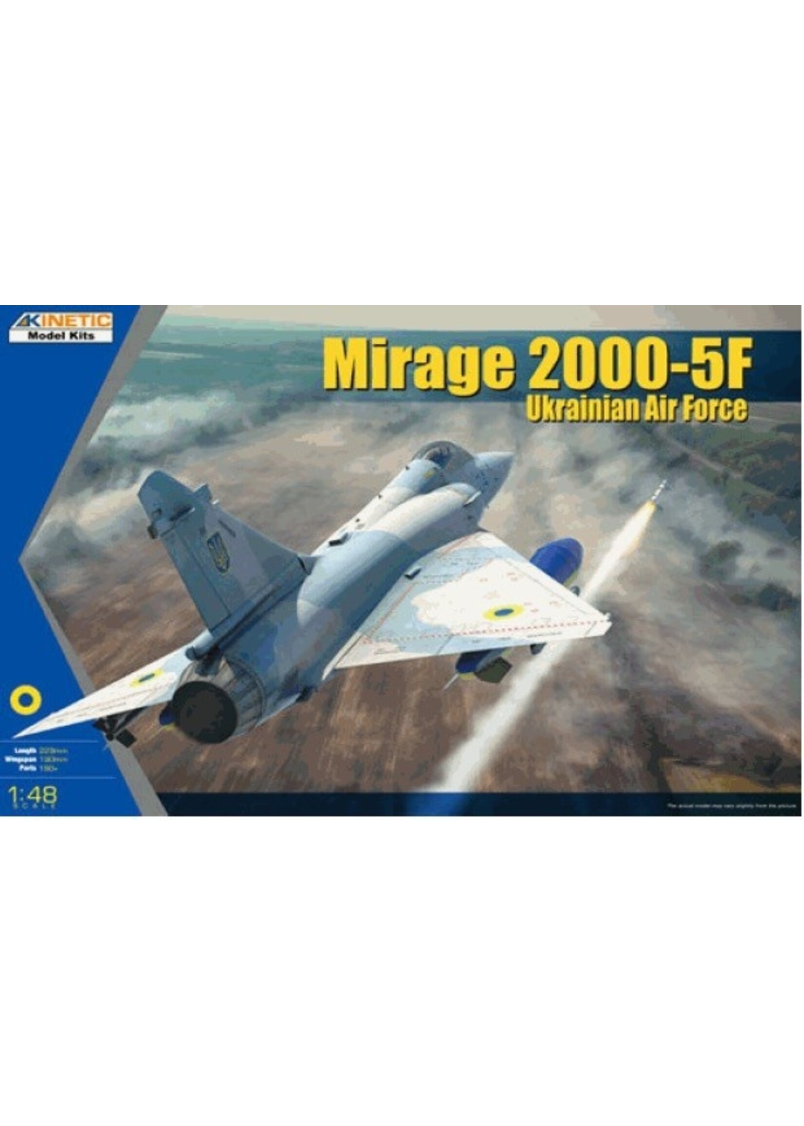KInetic KIN48180 Mirage 2000 Ukraine (1/48)