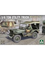 Takom TAK2214 1/4 Ton Utility Truck with Canvas Top (1/35)
