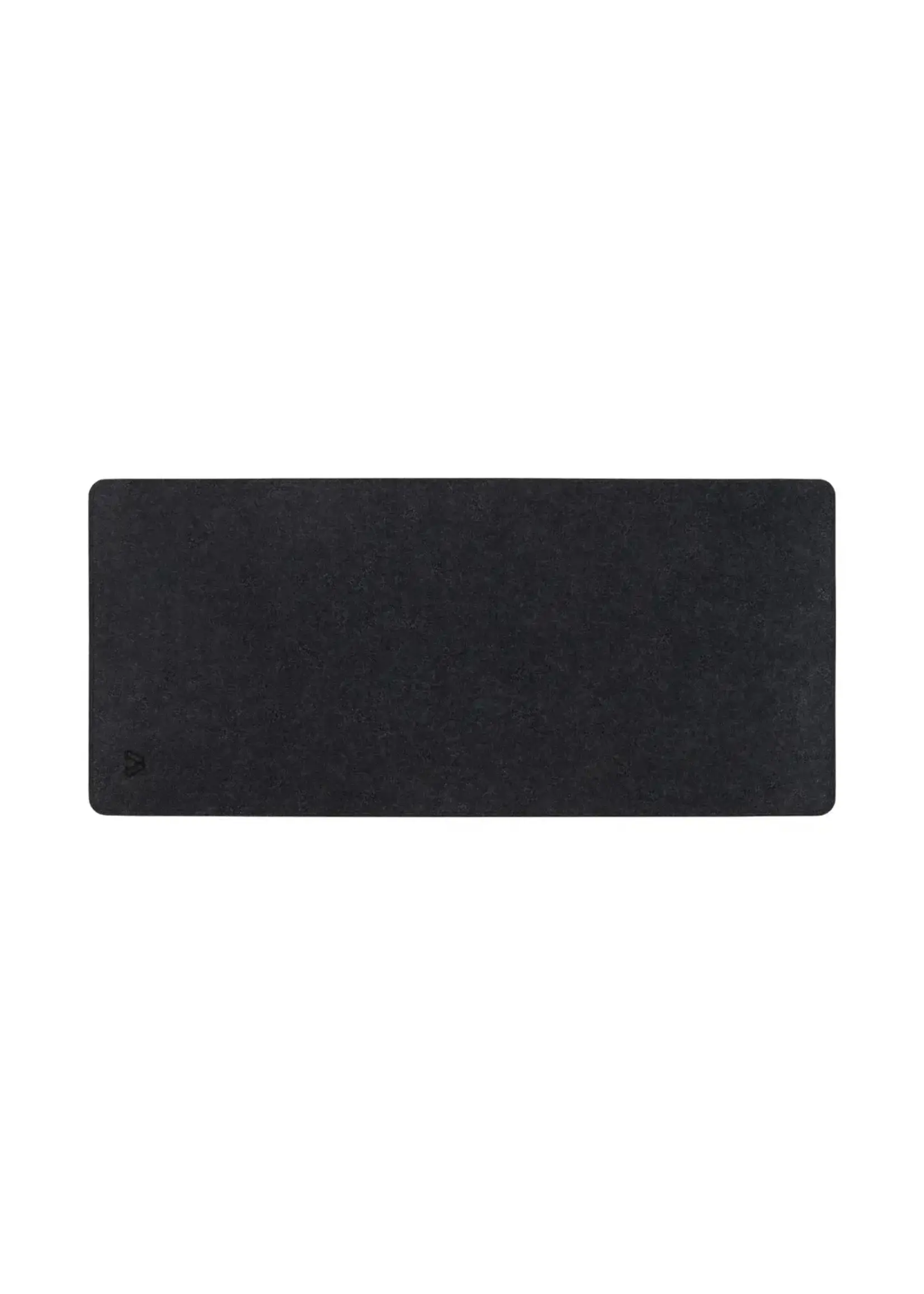 Blue Diamond Felt Desk Mat - Charcoal - Large