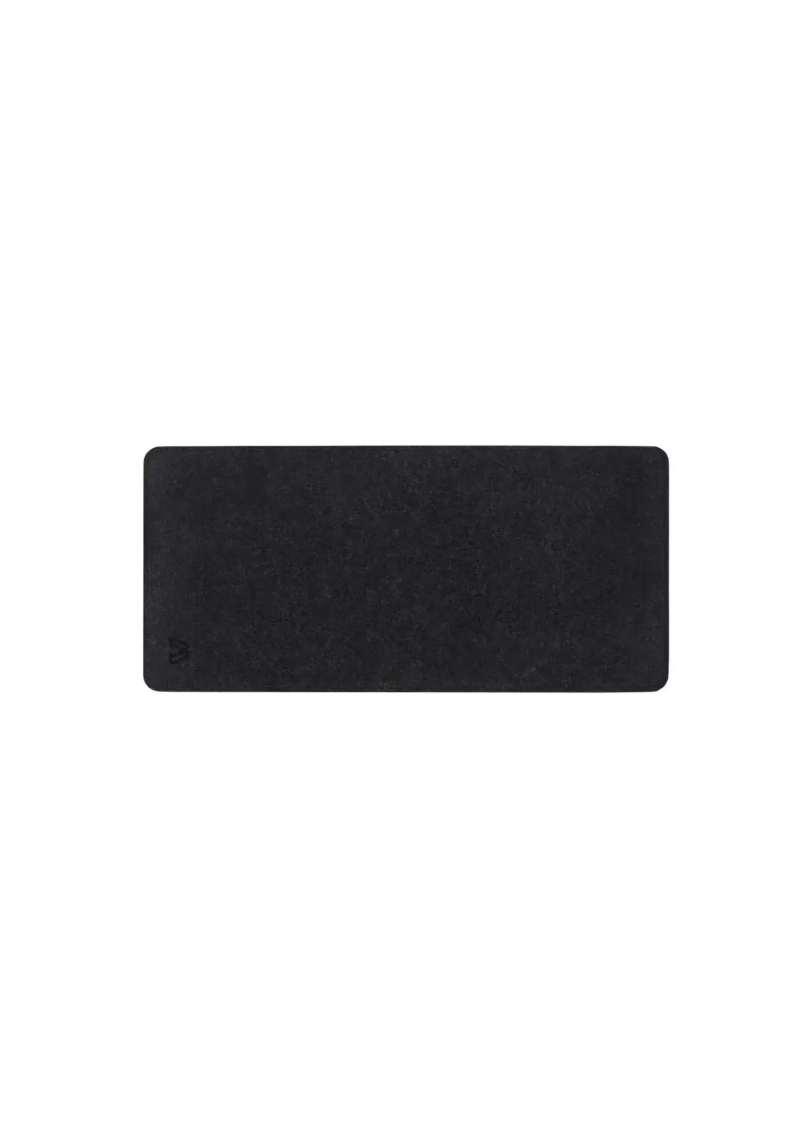 Blue Diamond Felt Desk Mat - Charcoal - Regular