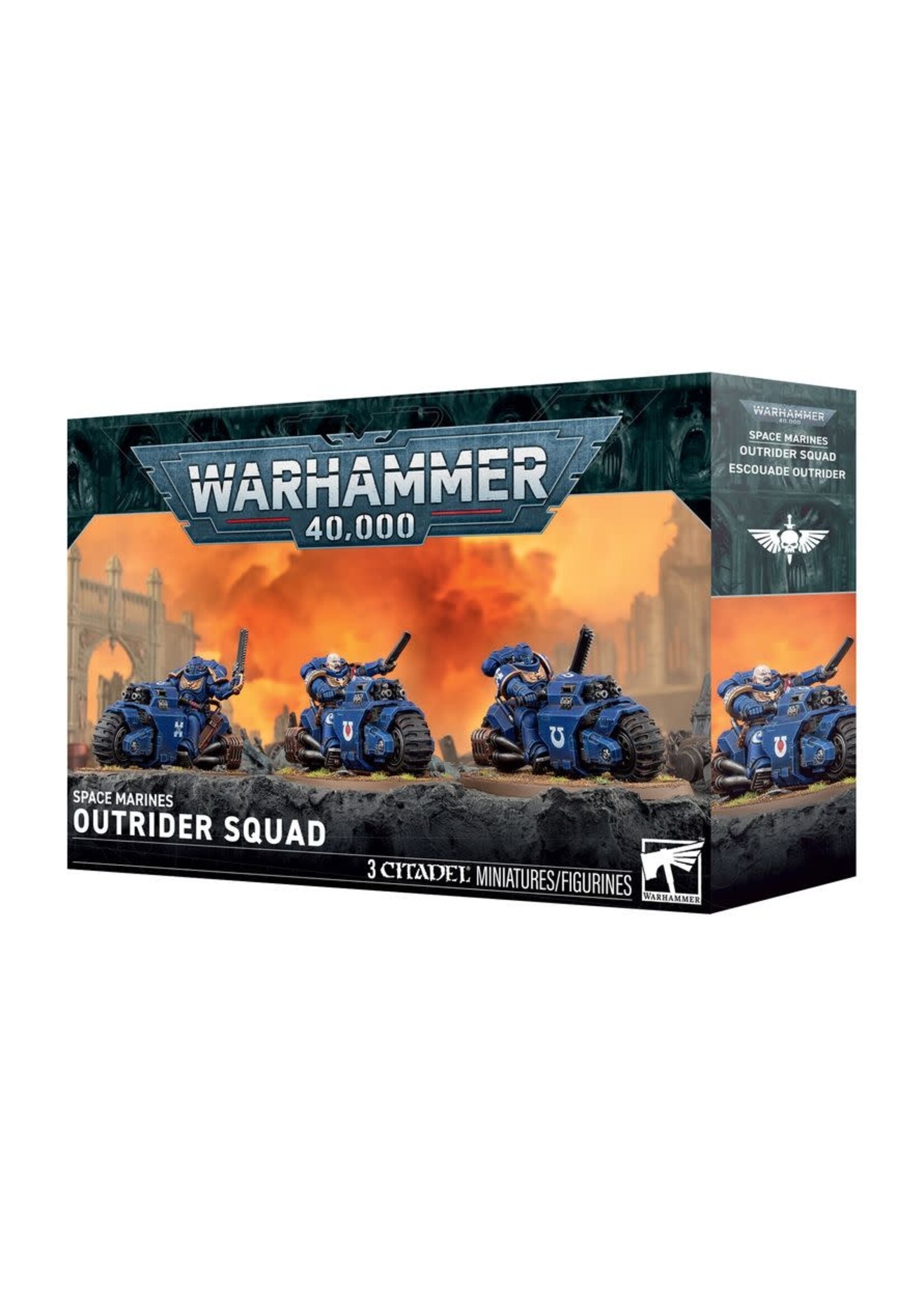 WH40K Space Marines Outrider Squad