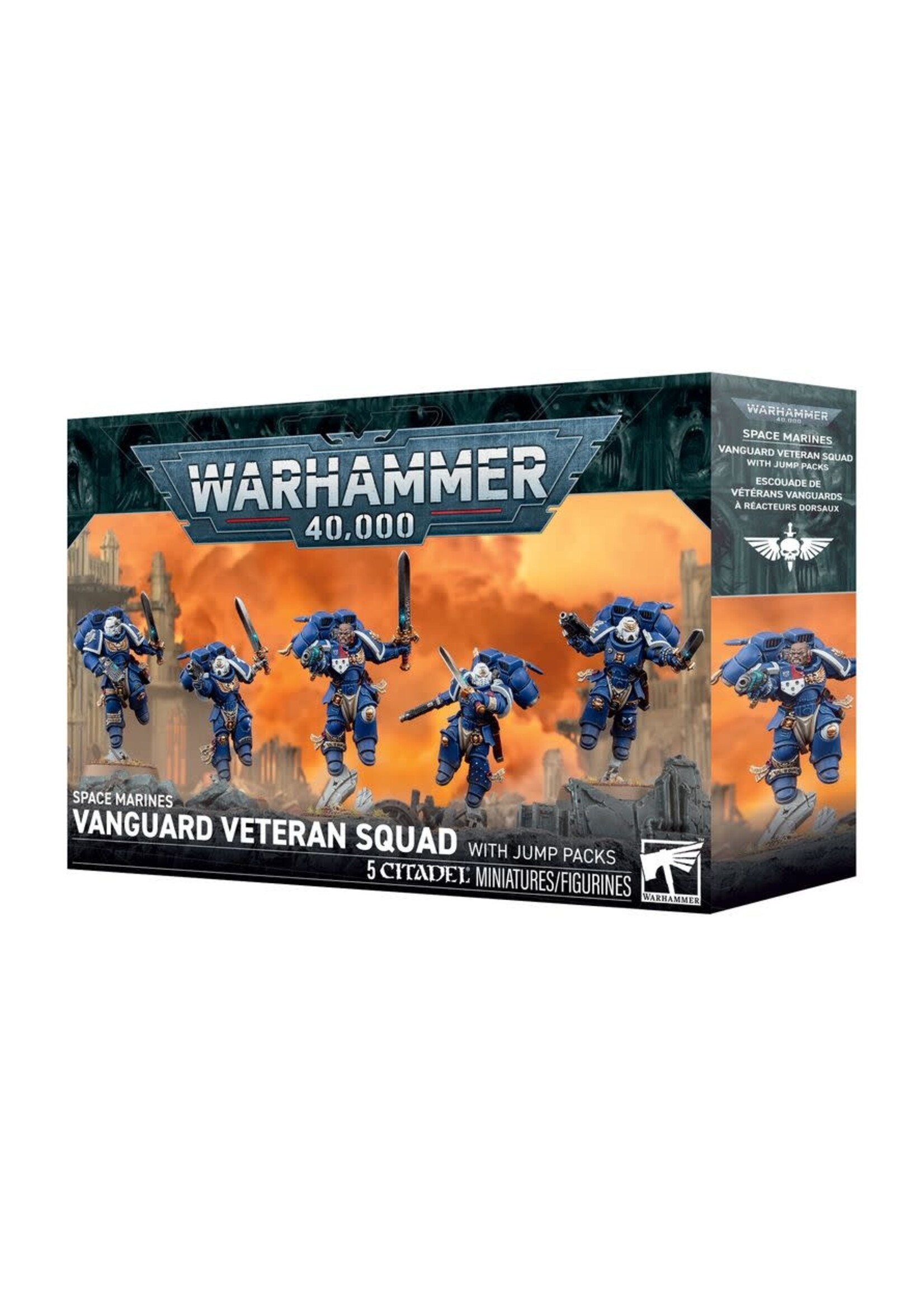 WH40K Space Marines Vanguard Veteran Squad with Jump Packs
