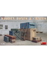 MiniArt MIART35581 Wooden Boxes & Crates (1/35)