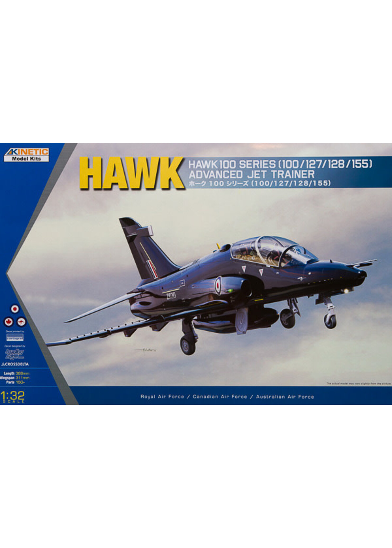 KInetic KIN03206 Hawk 100 Series Advanced Jet Trainer (1/32)