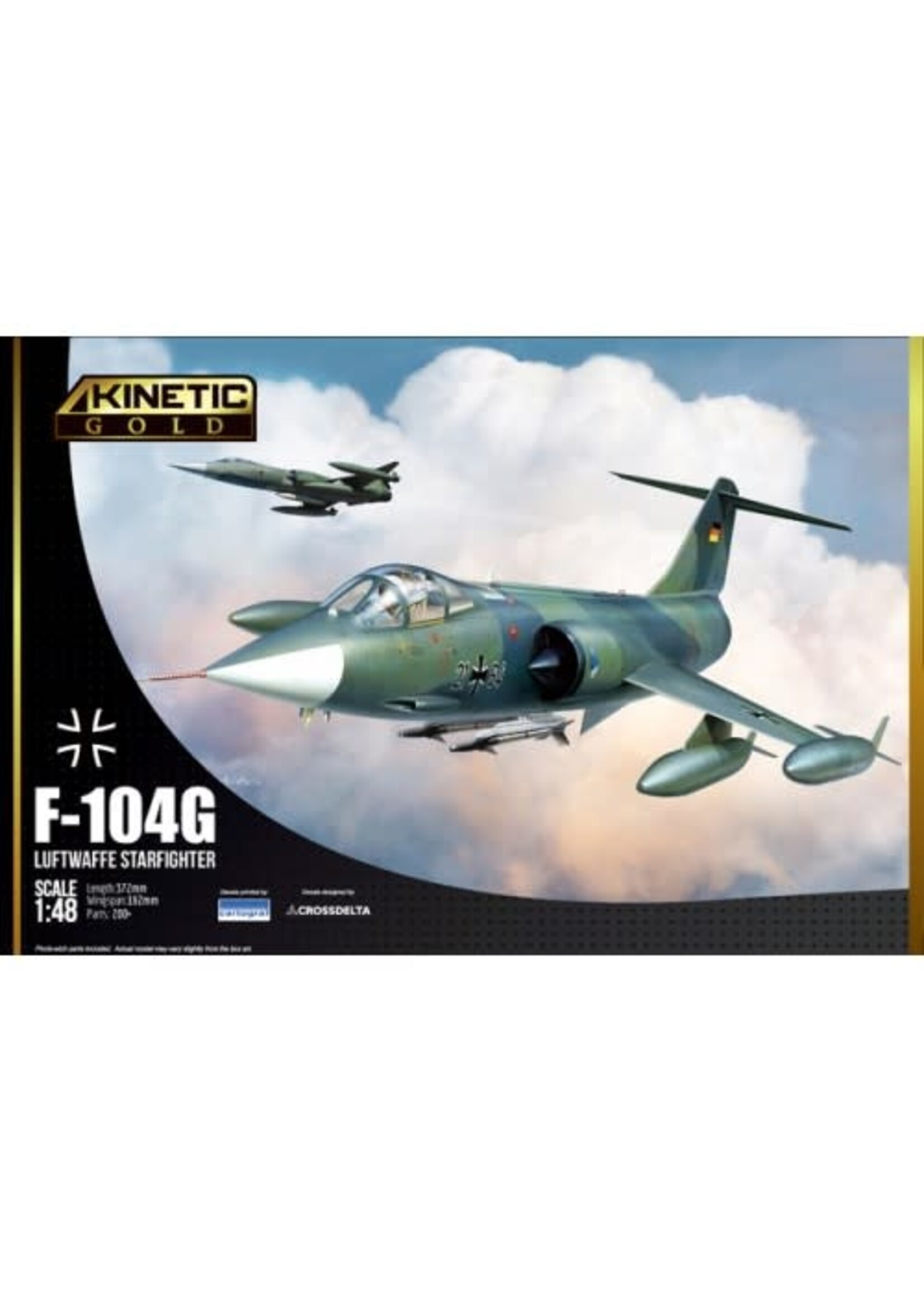 KInetic KIN48083 F-104G Luftwaffe Starfighter (1/48)