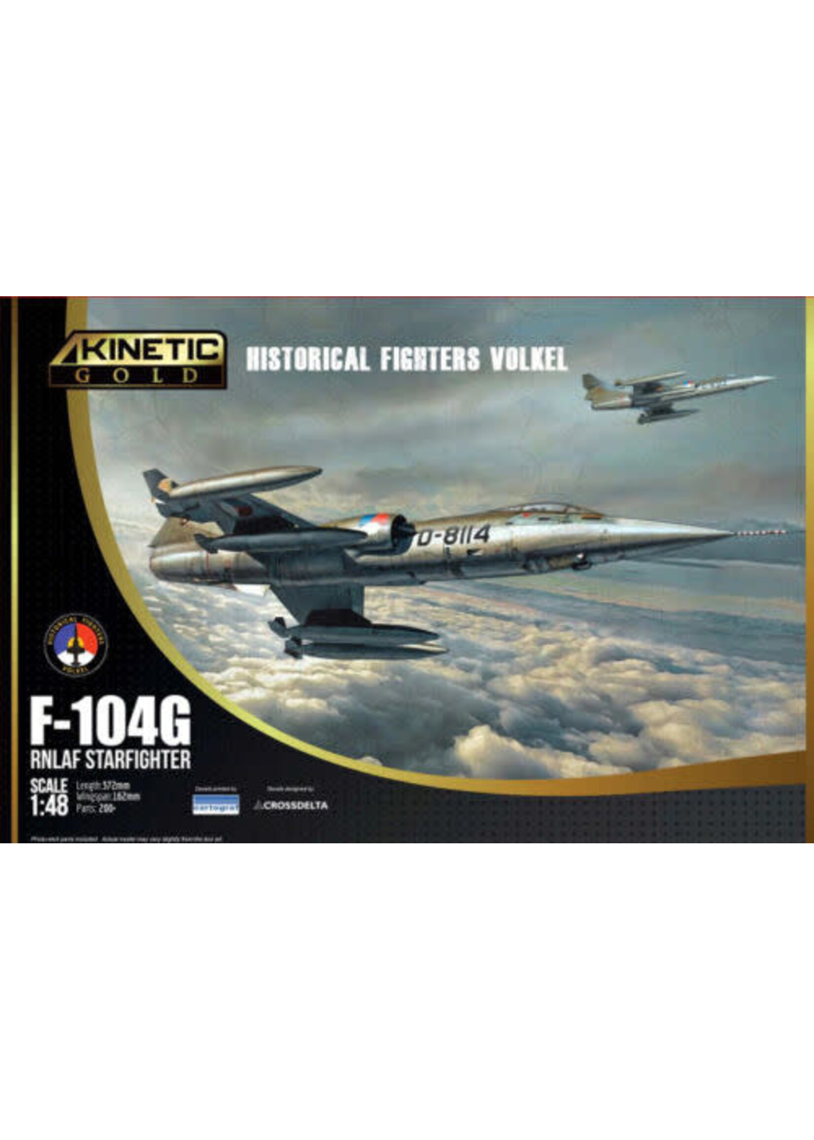 KInetic KIN48090 F-104G RNLAF Starfighter (1/48)