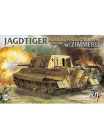 Takom TAK8012 Jagdtiger Porsche Production with Zimmerit (1/35)