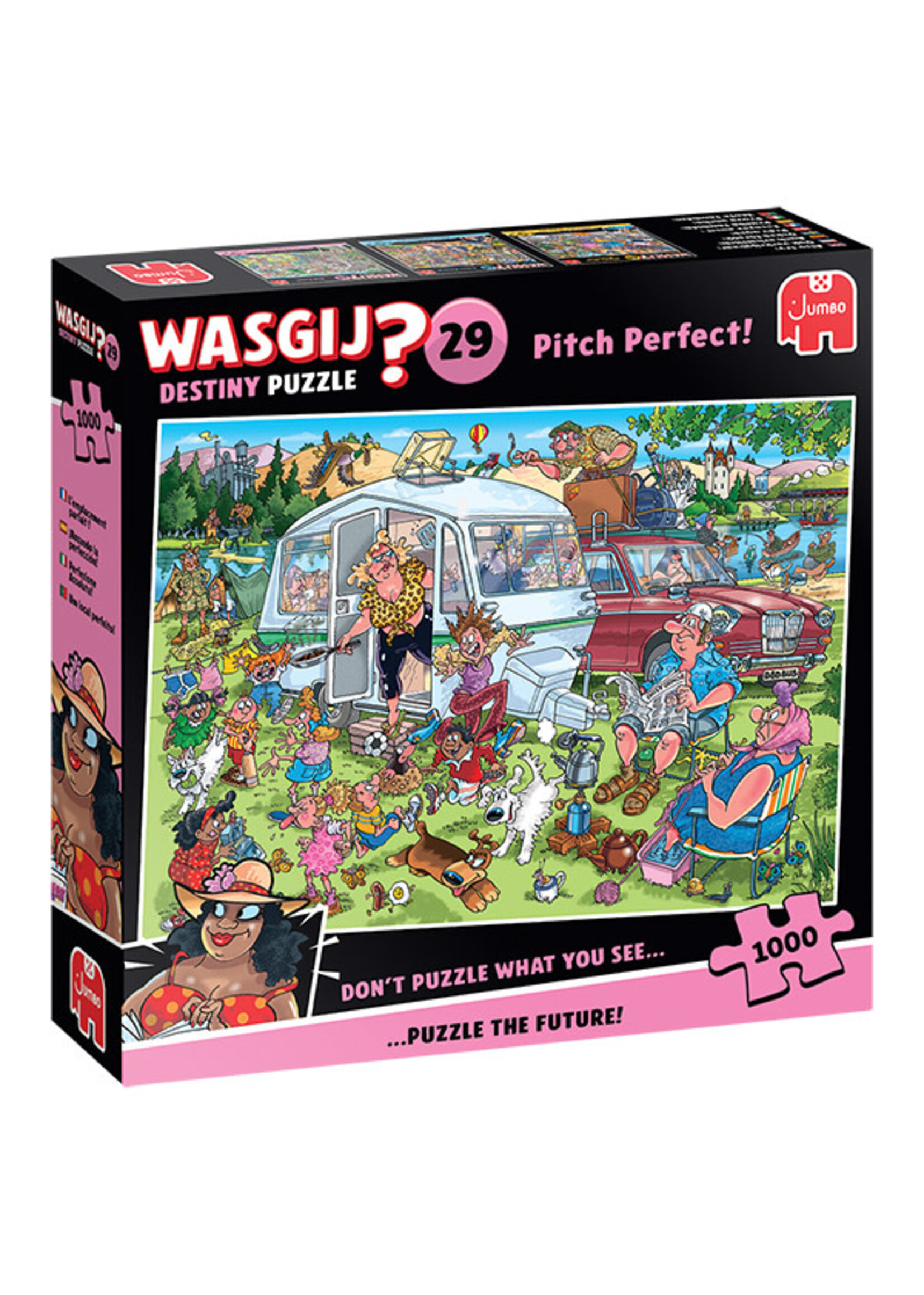 Jumbo JUM00507 WASGIJ Pitch Perfect (Puzzle1000)