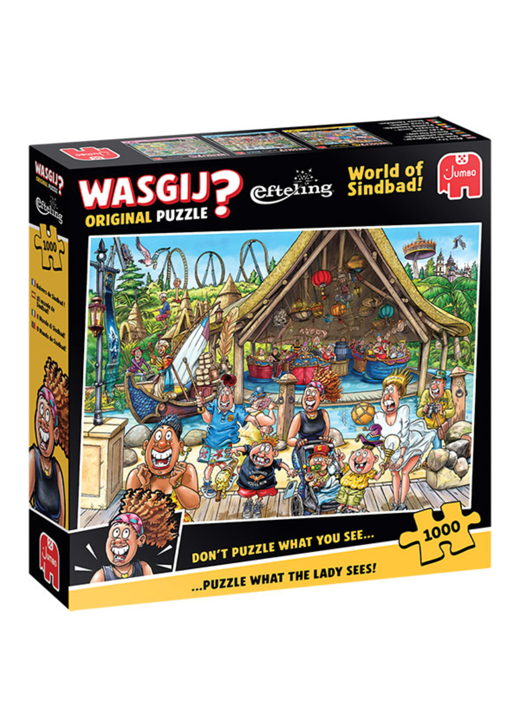 Jumbo JUM00508 WASGIJ World of Sinbad (Puzzle1000)