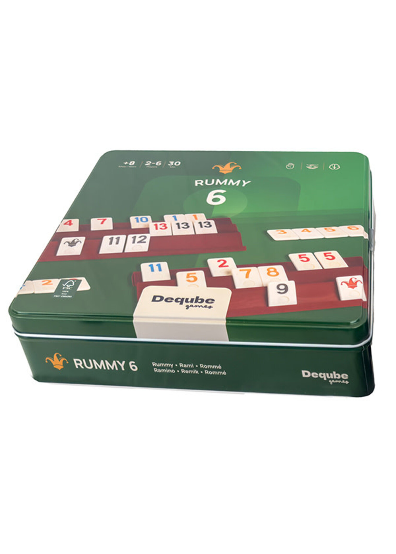 Rummy 6 Player (Metal Box)
