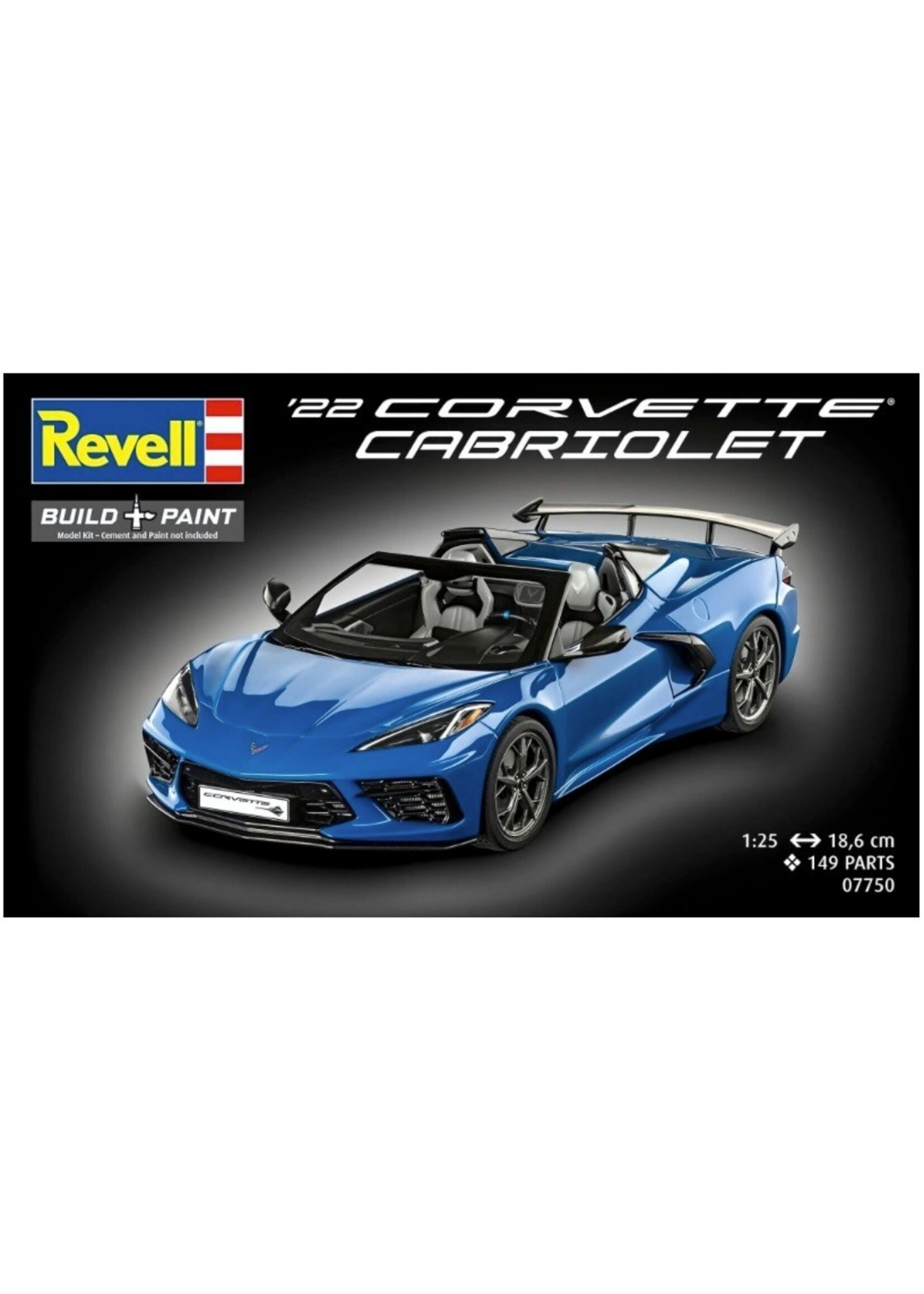 Revell Germany RVG7750 Corvette C8 Cabriolet (1/25)