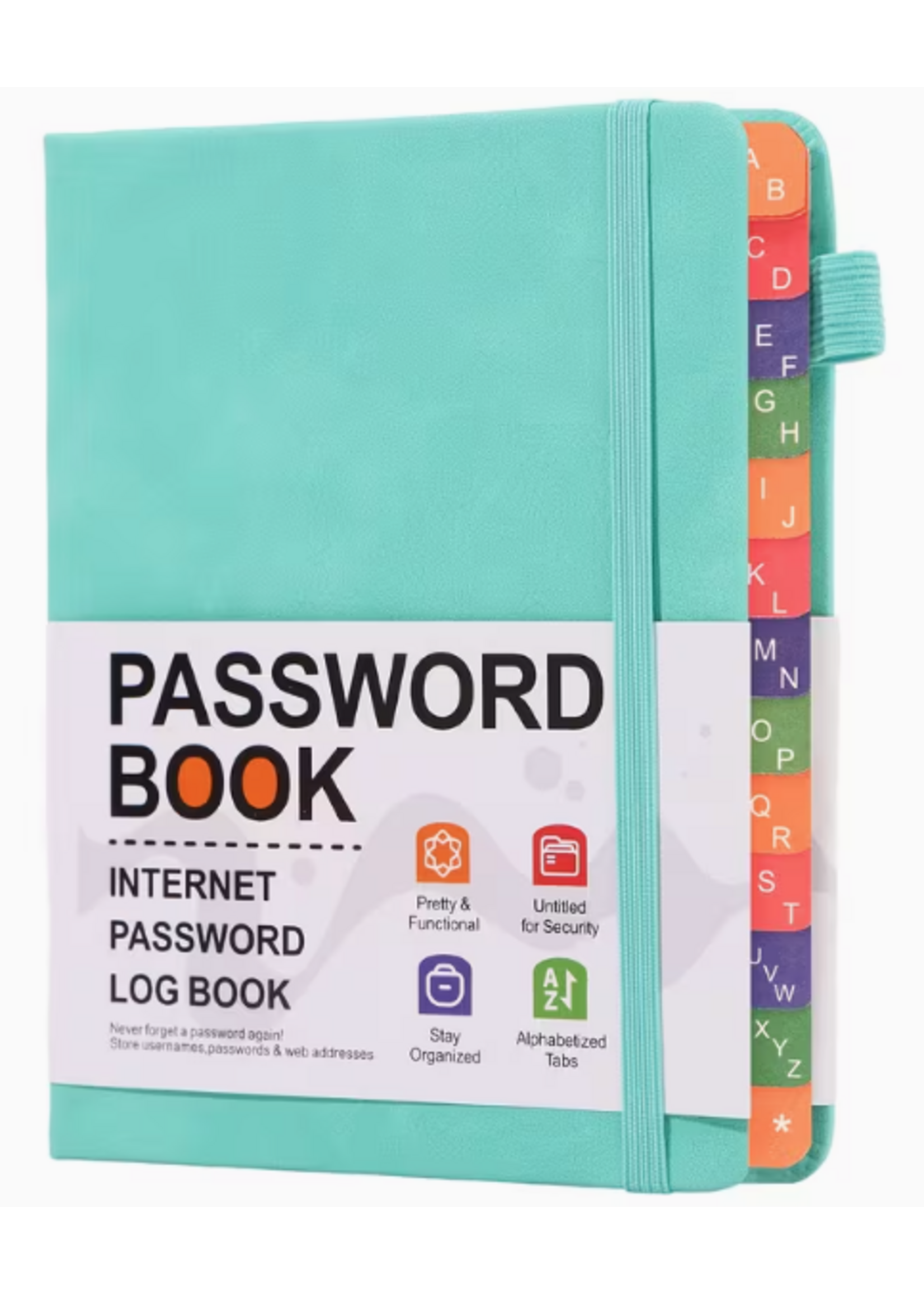 Password Book Algae Green