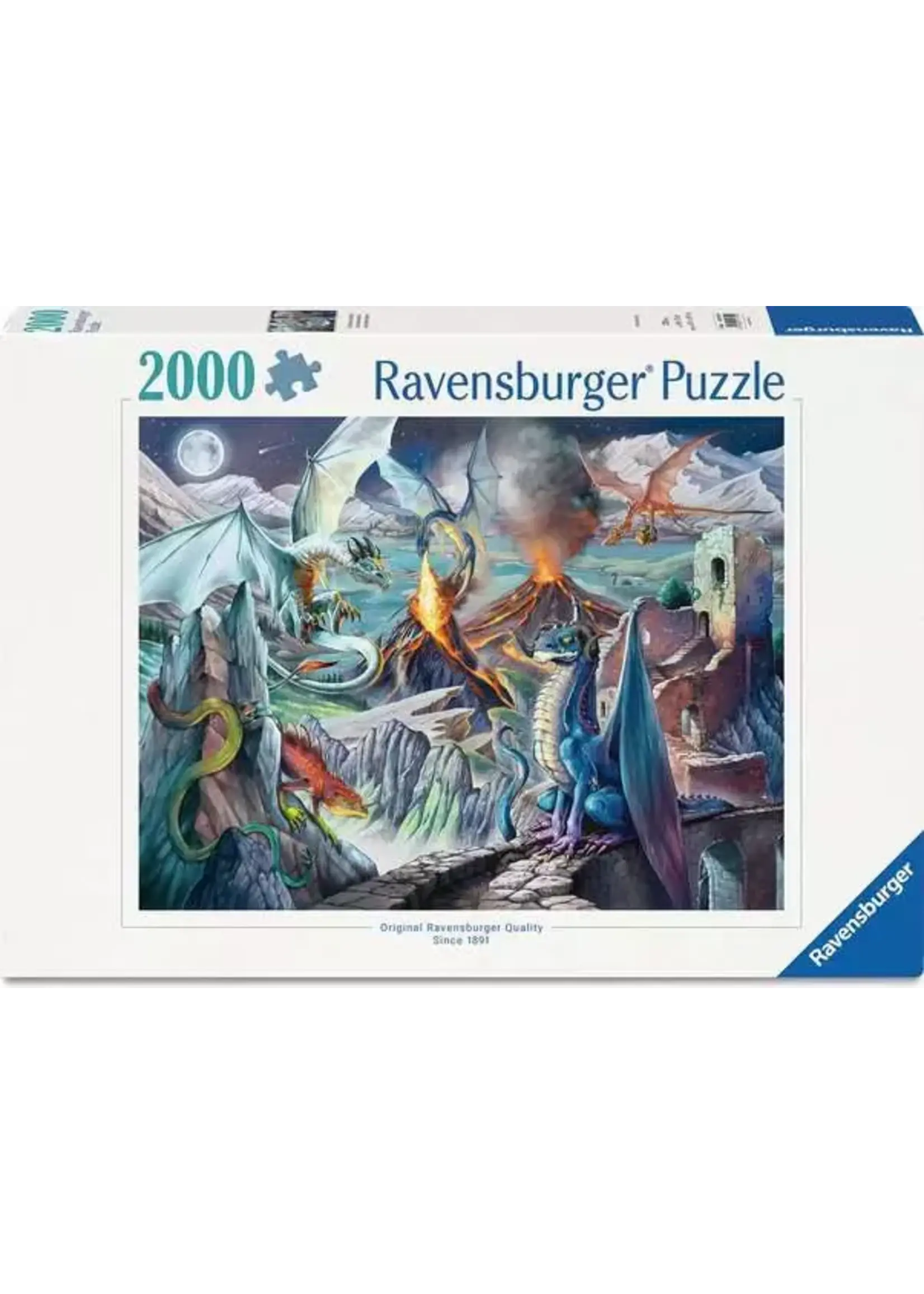 Ravensburger RAV12001750 The Dragon Guardians (Puzzle2000)