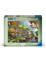 Ravensburger RAV12001981 Down Lane No 6 Canal Side Lane (Puzzle1000)