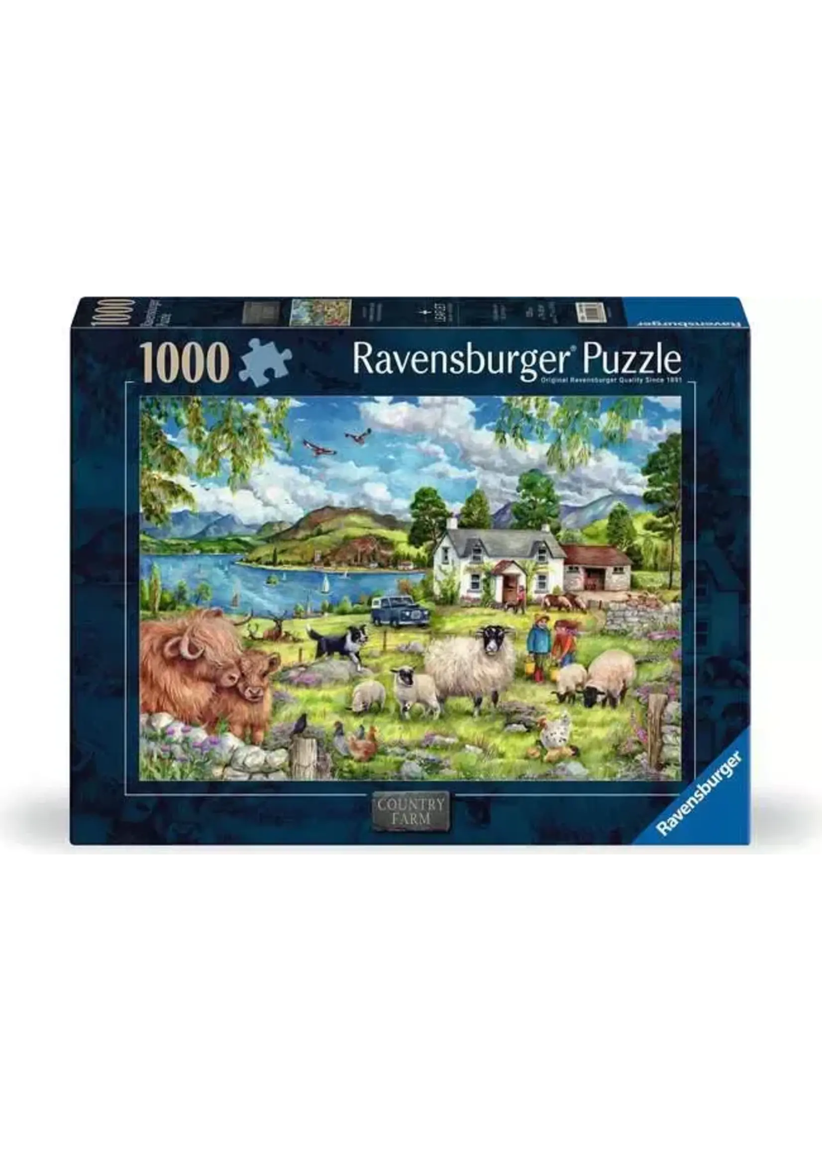 Ravensburger RAV12001986 Country Farm (Puzzle1000)