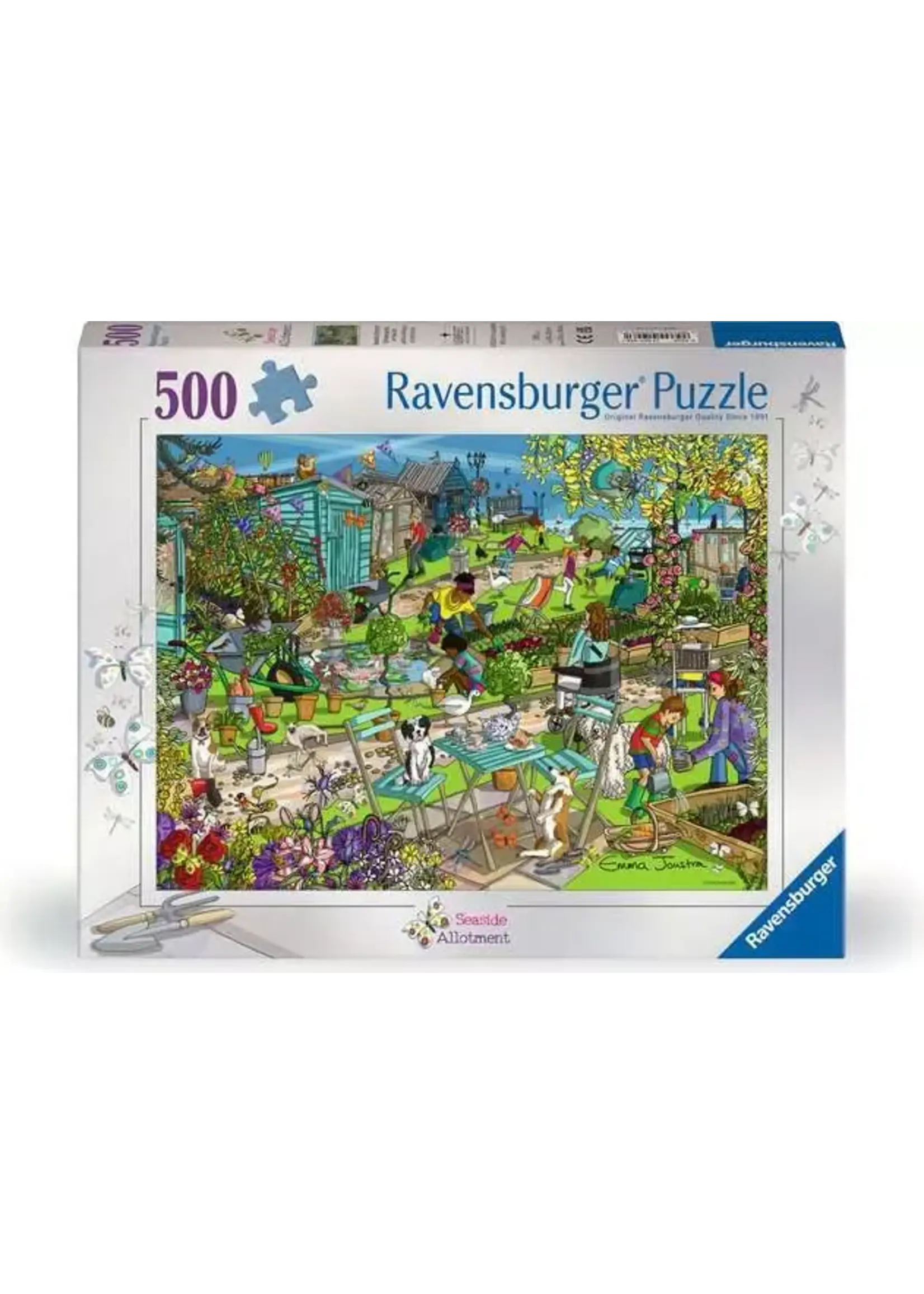 Ravensburger RAV12001996 Seaside Allotment (Puzzle500)