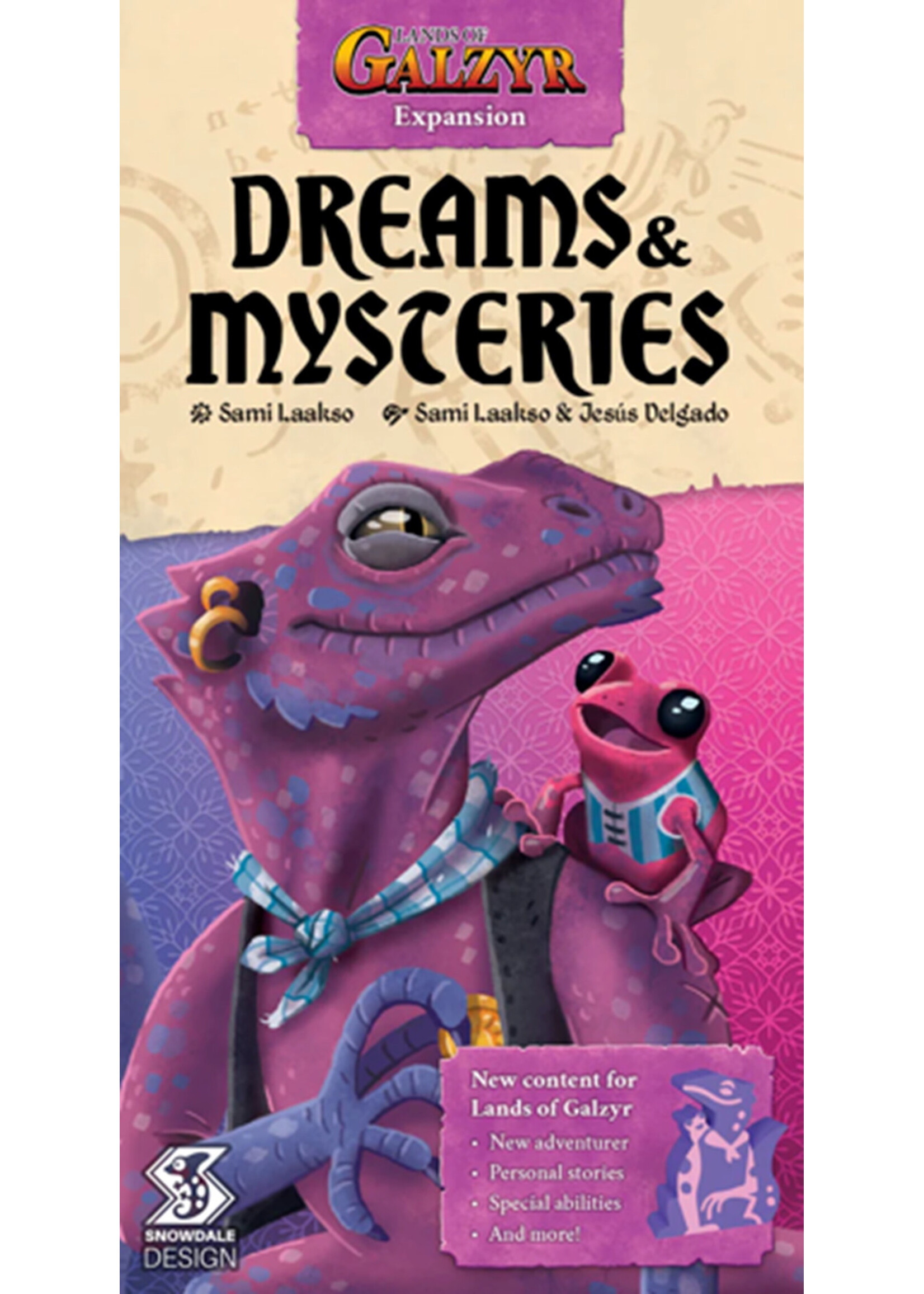Lands of Galzyr Dreams & Myseries Expansion
