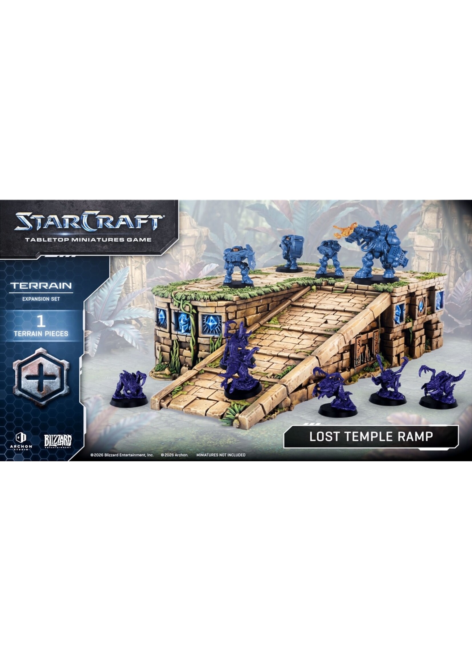 StarCraft Terrain Lost Temple Ramp Expansion Set