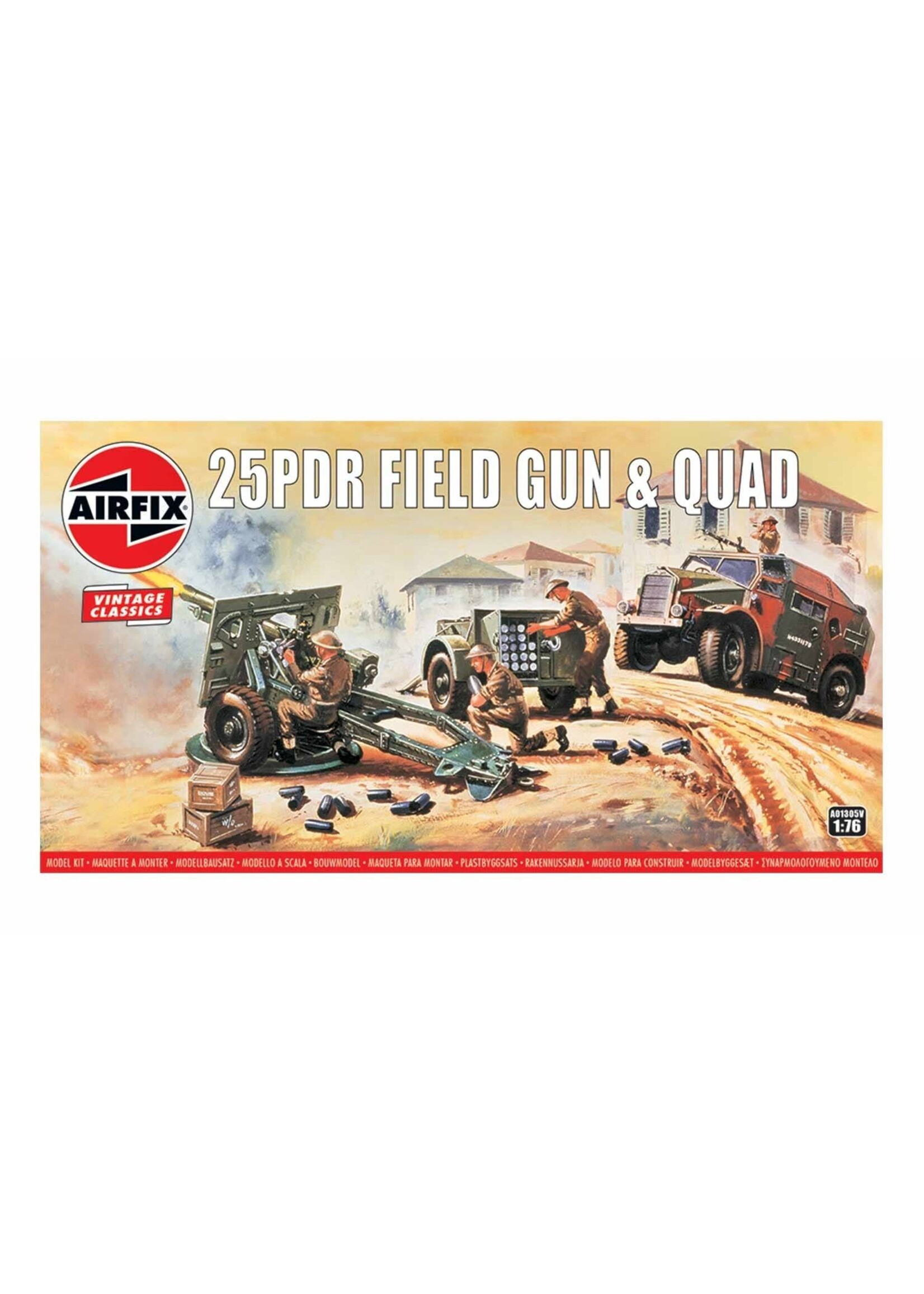 Airfix AIR01305V 25PDR Field Gun (1/76)