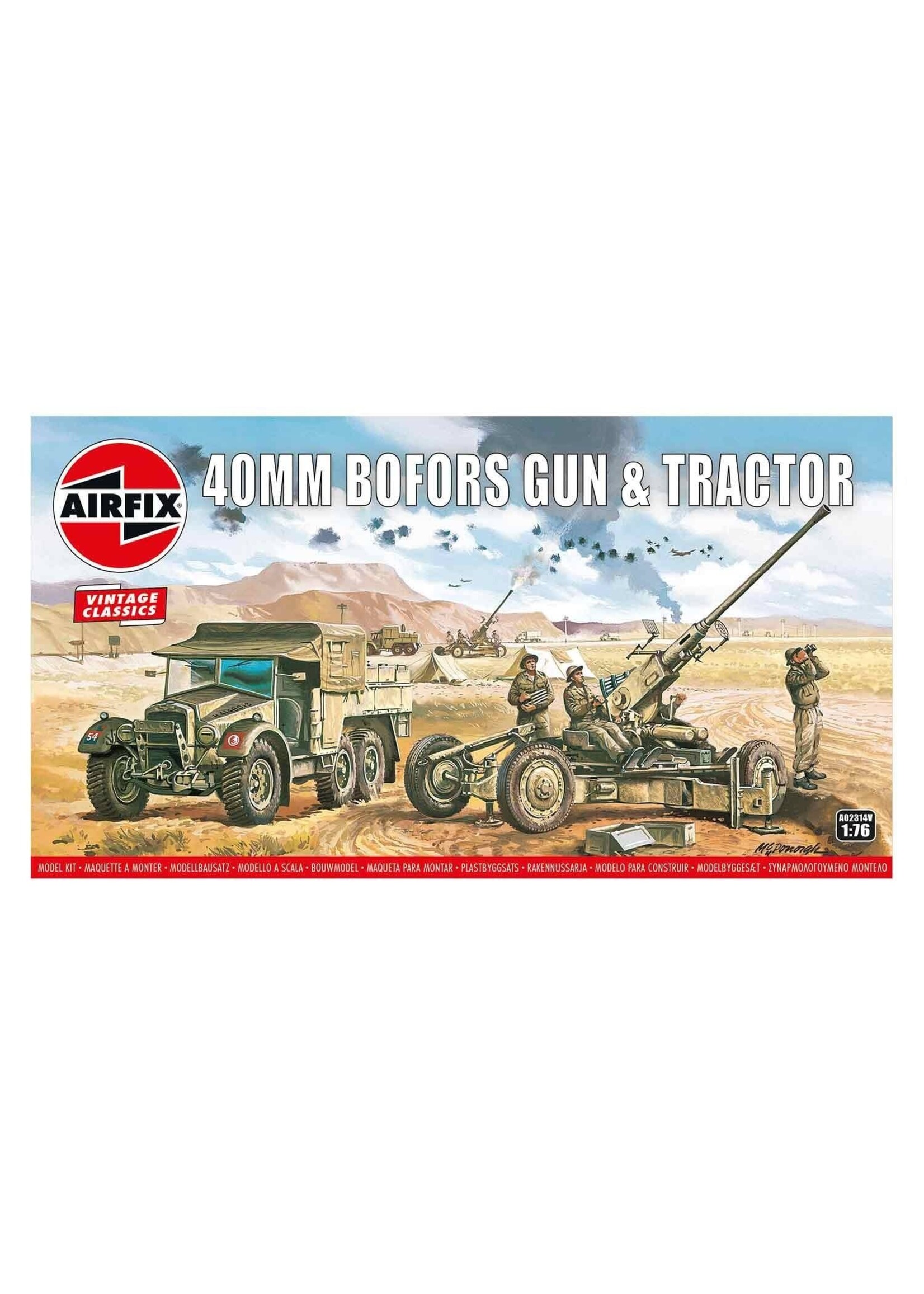 Airfix AIR02314V Bofors Gun and Tractor (1/76)