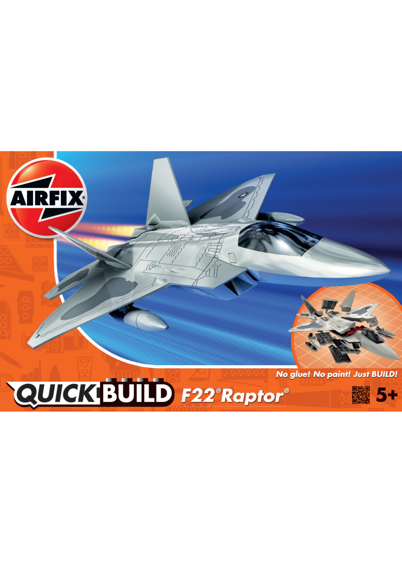 Airfix AIRJ6005 Lockheed Martin Raptor Quick Build