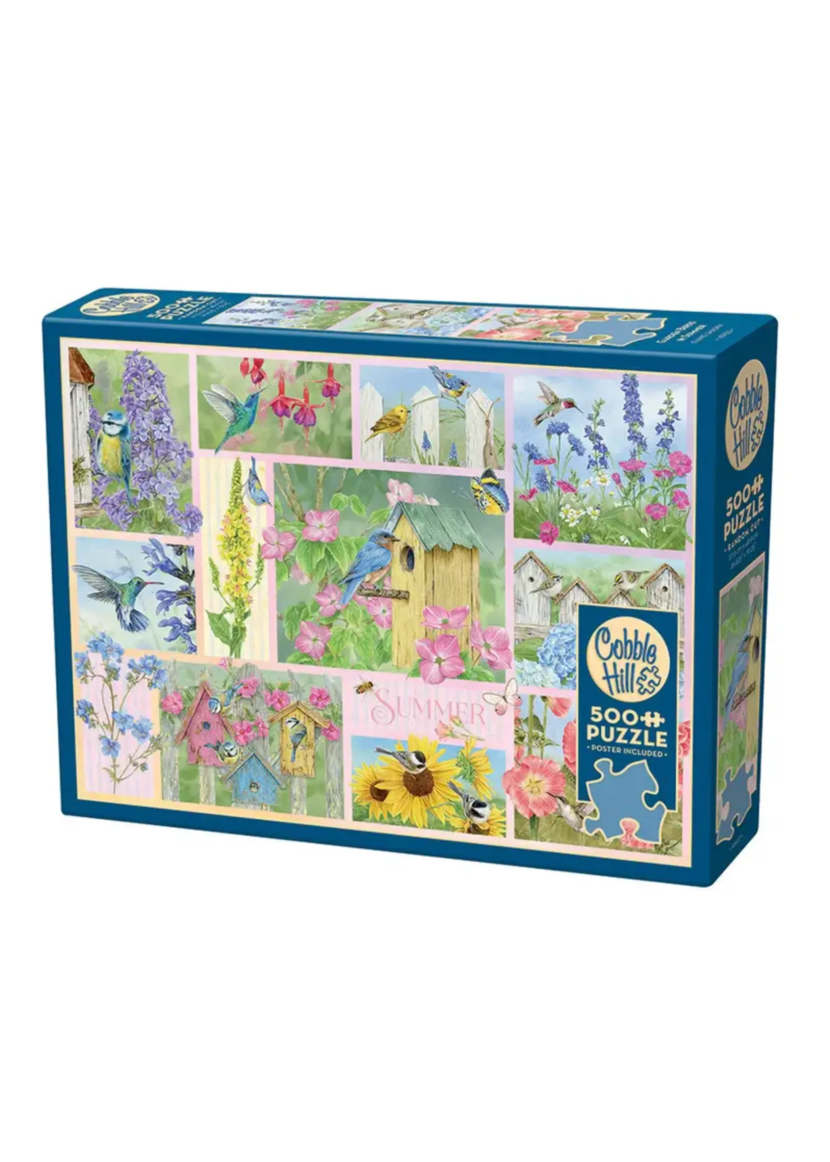 Cobble Hill CH45102 Garden Birds in Summer (Puzzle500)