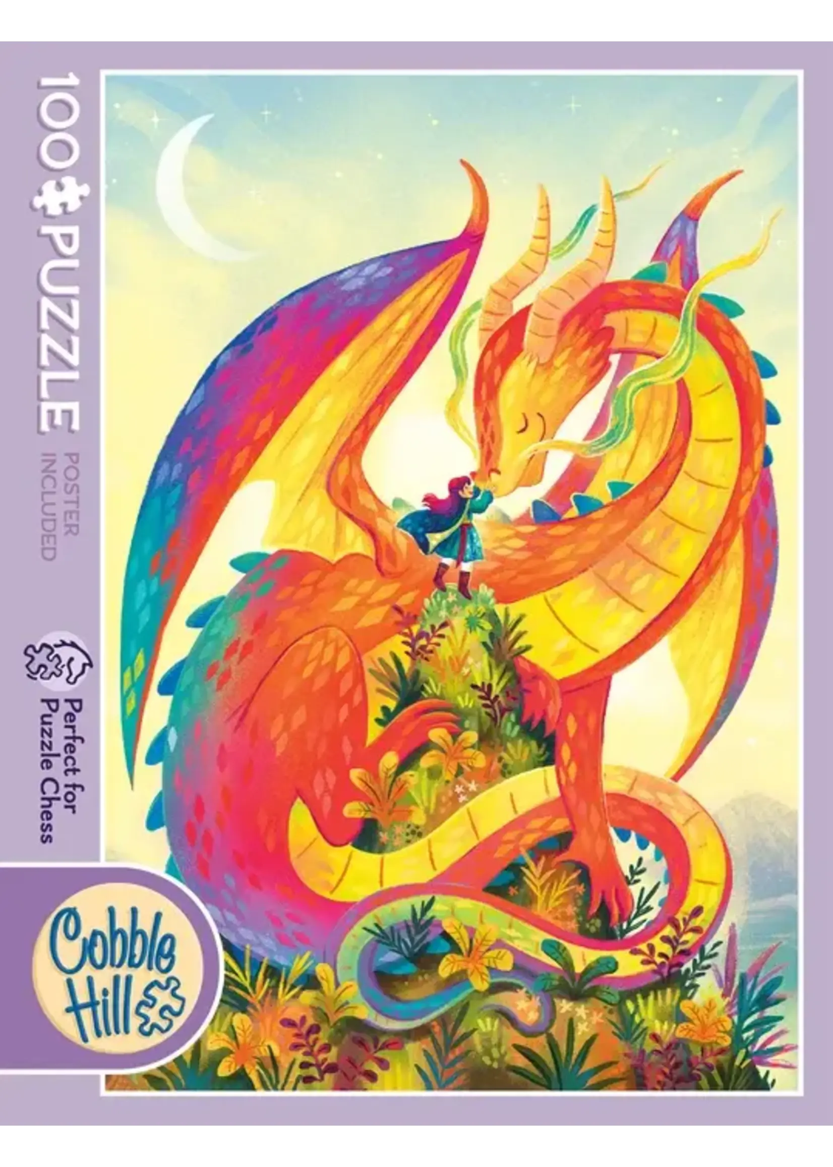 Cobble Hill CH46006 Rainbow Dragon (Puzzle100)