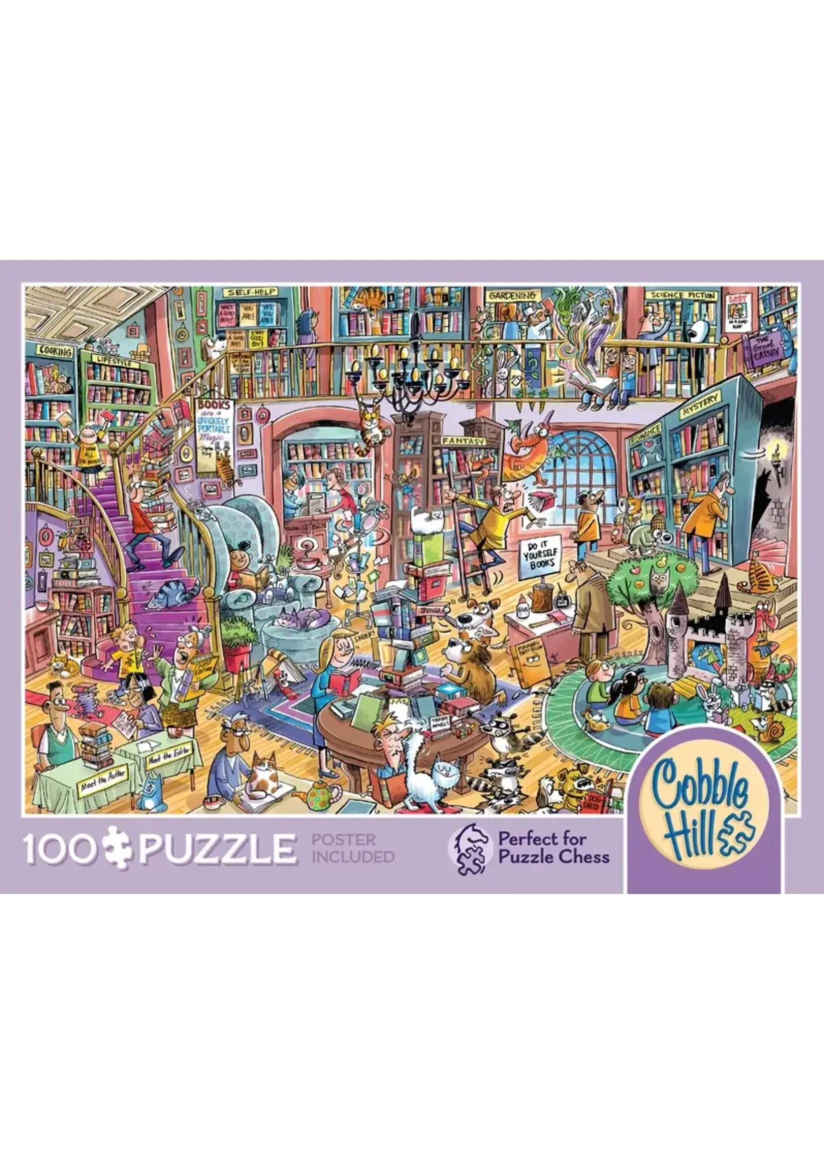 Cobble Hill CH46012 Bookshop Bedlam (Puzzle100)