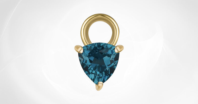 HIBA HAYEK CHARM Nº1 BLUE TOPAZ