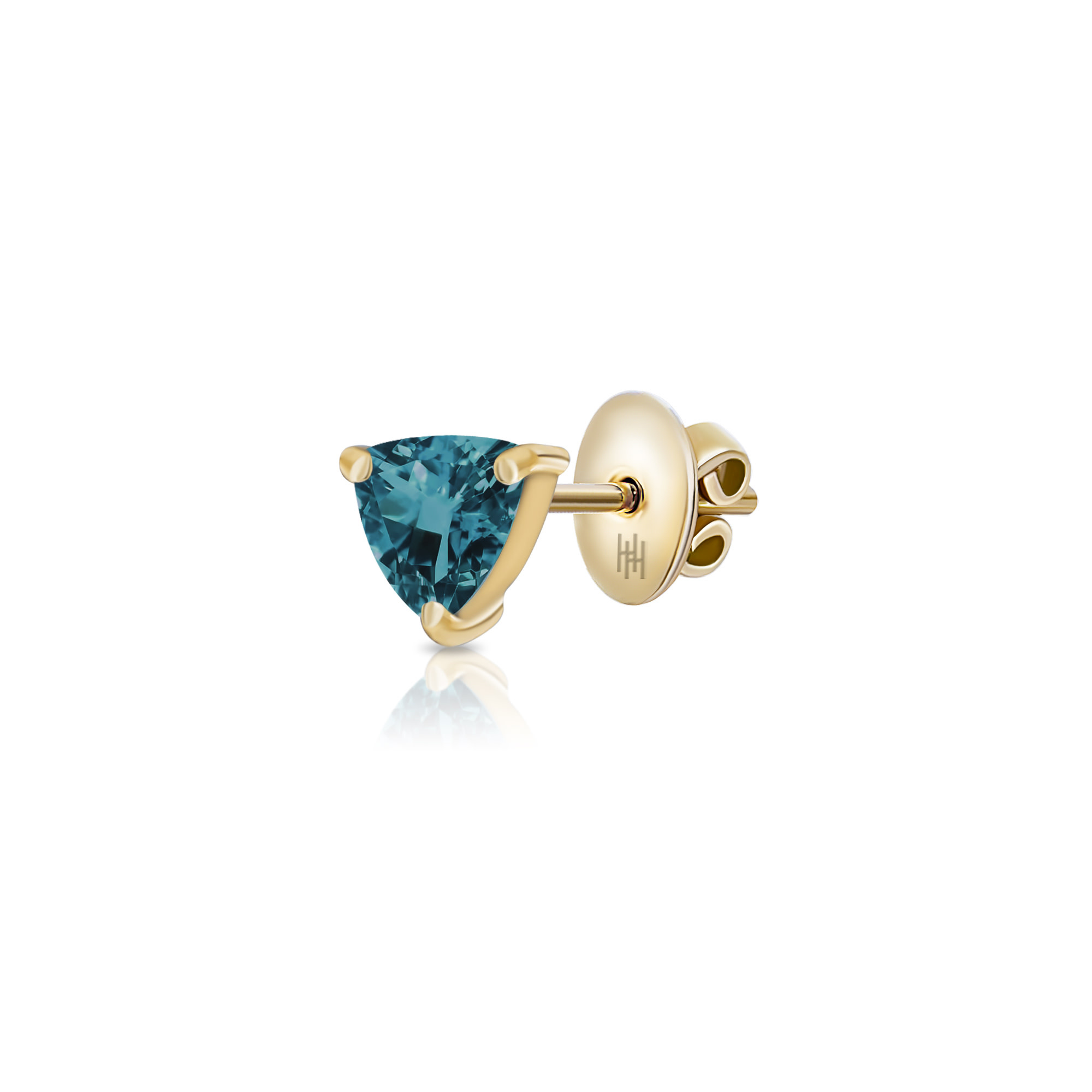 HIBA HAYEK STUD Nº1 BLUE TOPAZ