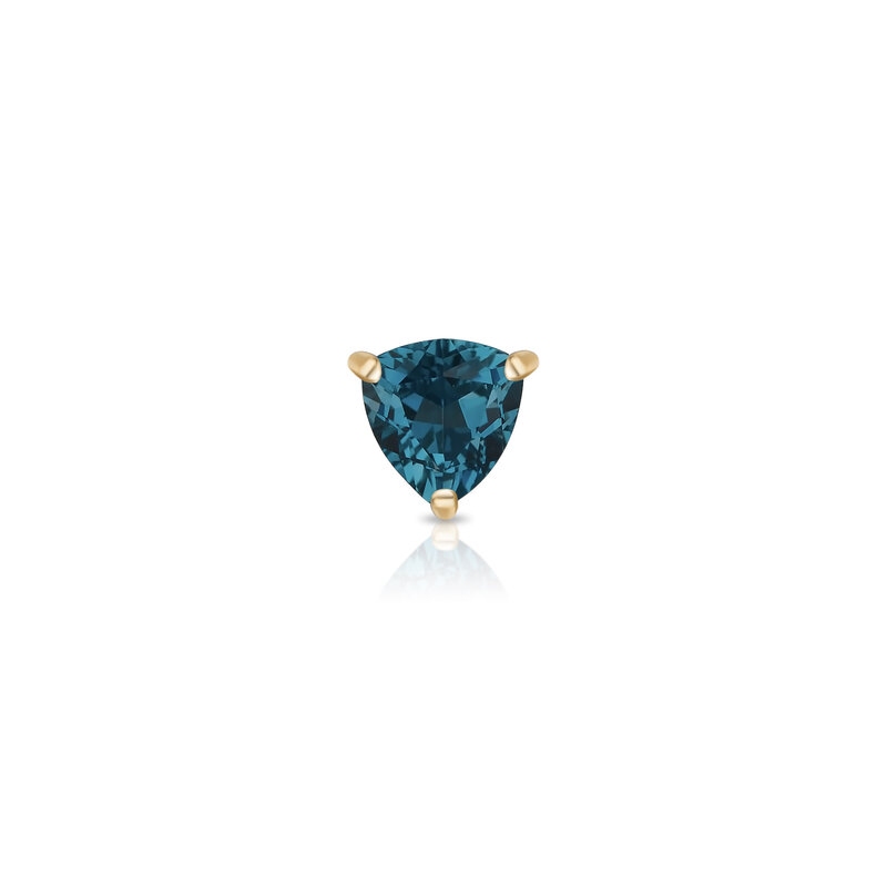 HIBA HAYEK STUD Nº1 BLUE TOPAZ