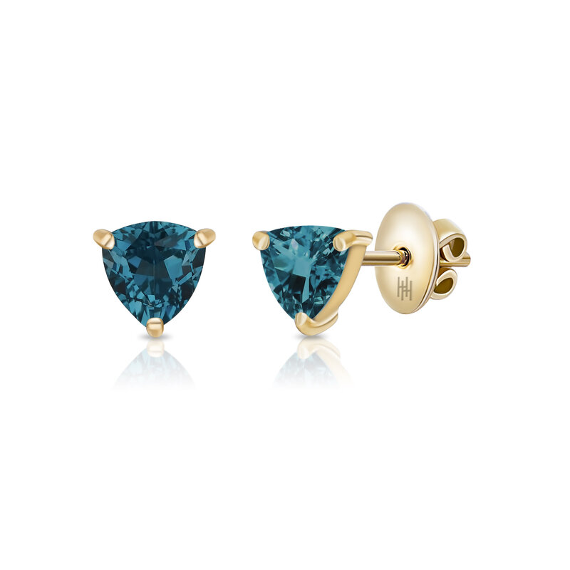 HIBA HAYEK STUD Nº1 BLUE TOPAZ