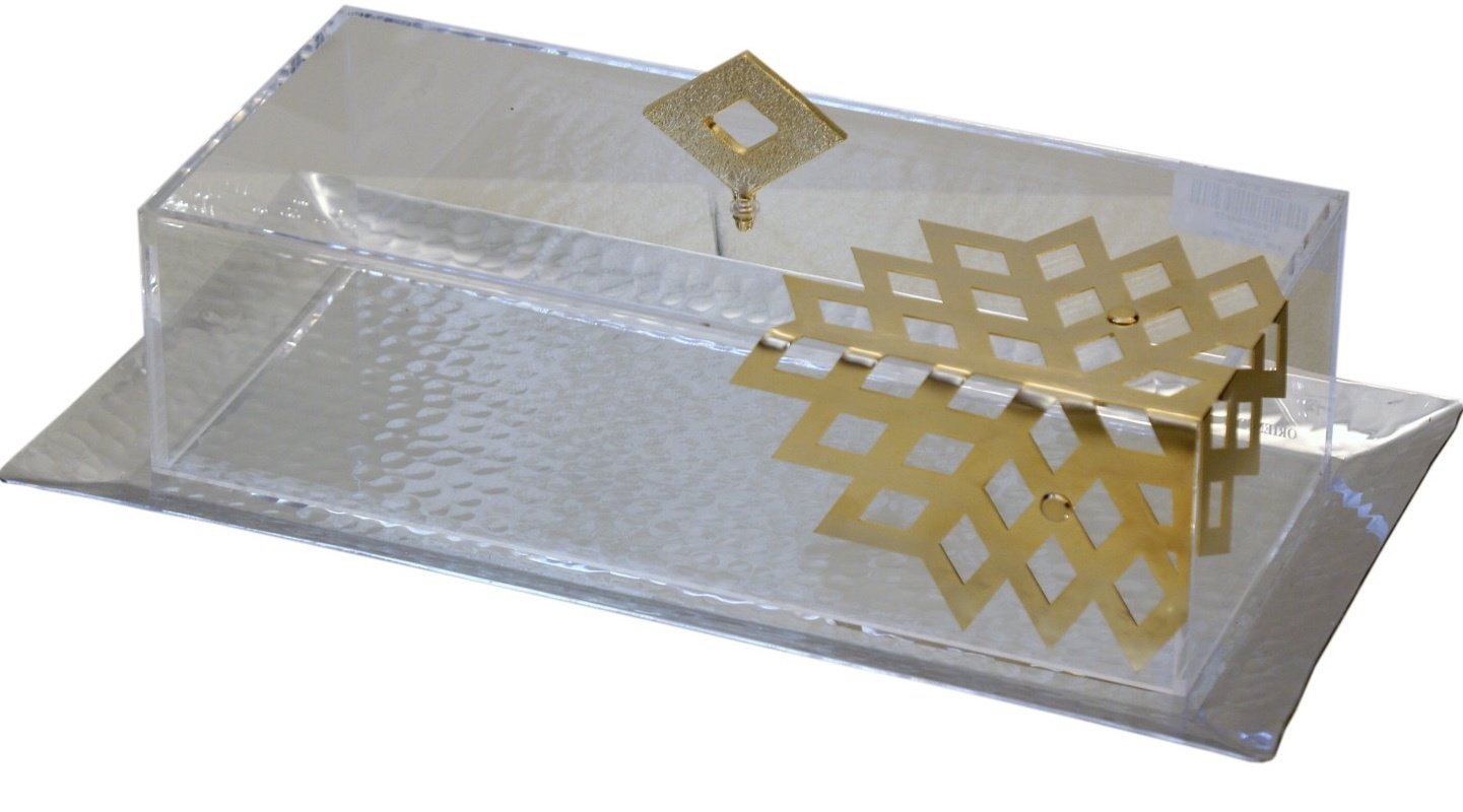 ORIENTINA Rhombus Rectangular Box with Tray