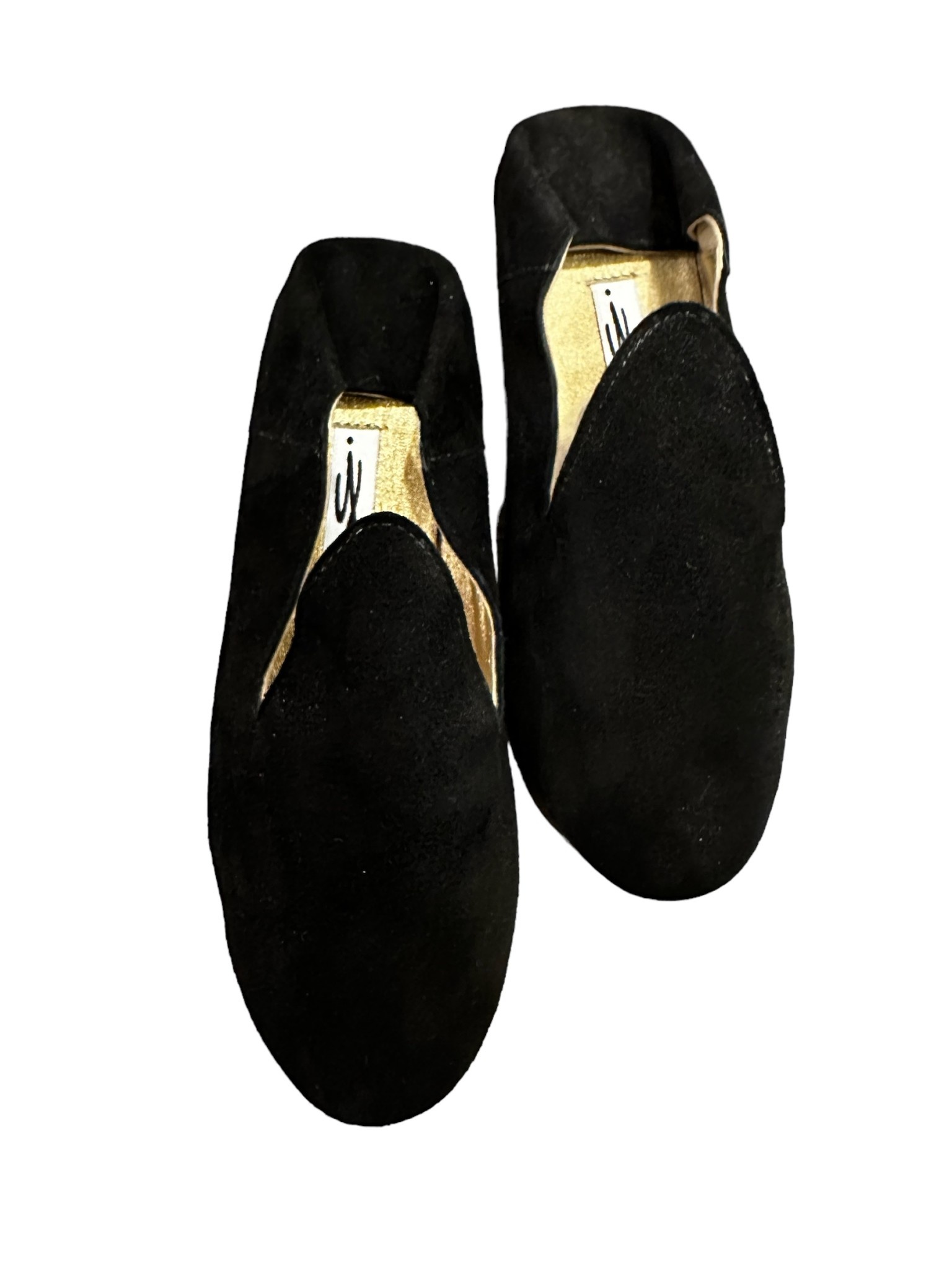 YOLA JAHSHAN FASHION Babouche Black velvet