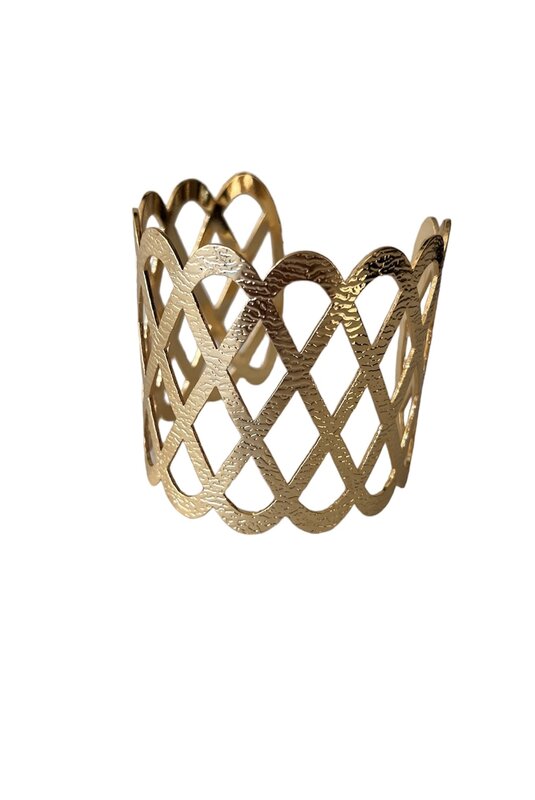 SUHA DESIGN Net wide bangle