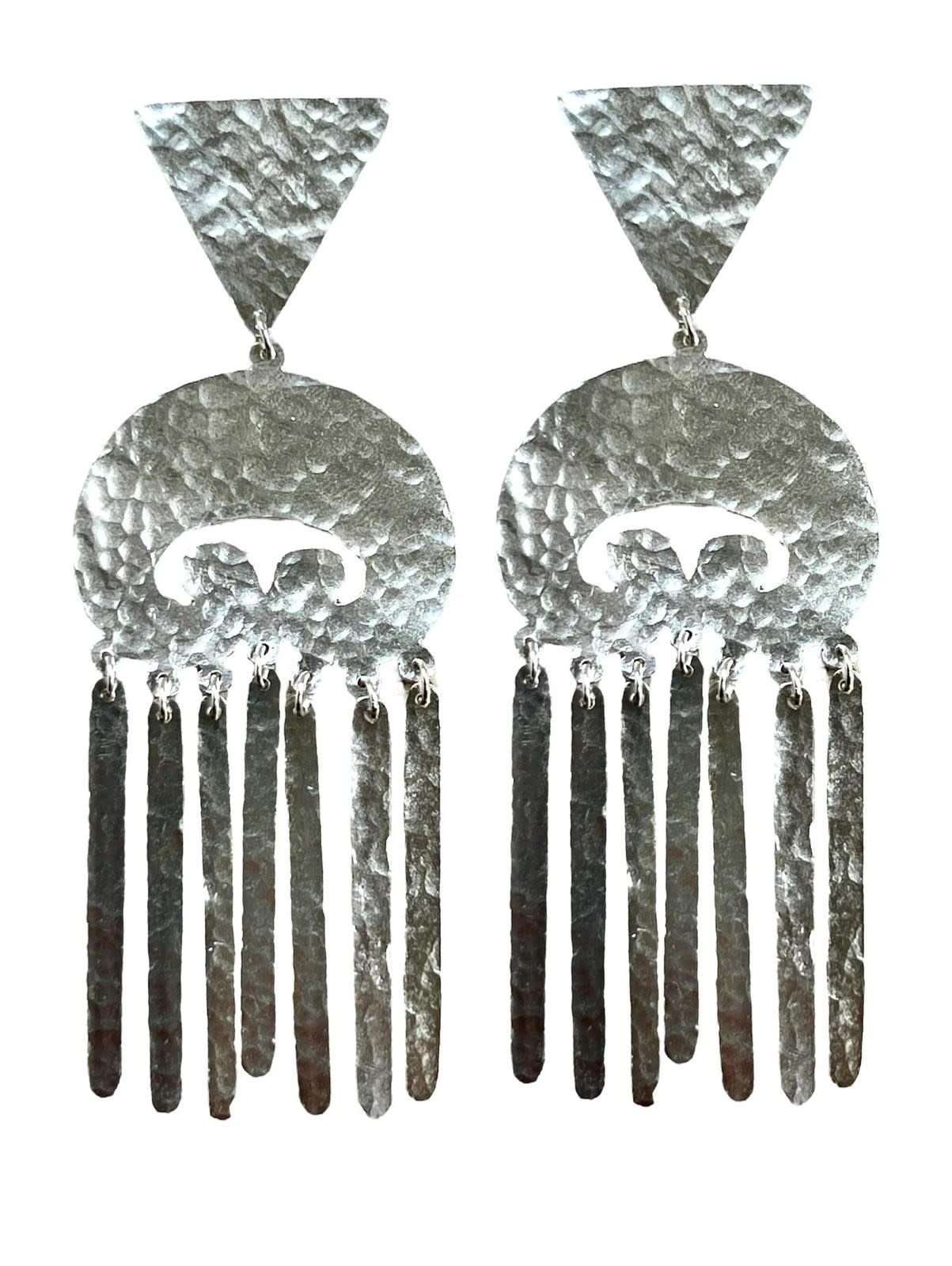 INAMUL LUMANI Jerash sterling silver Earrings