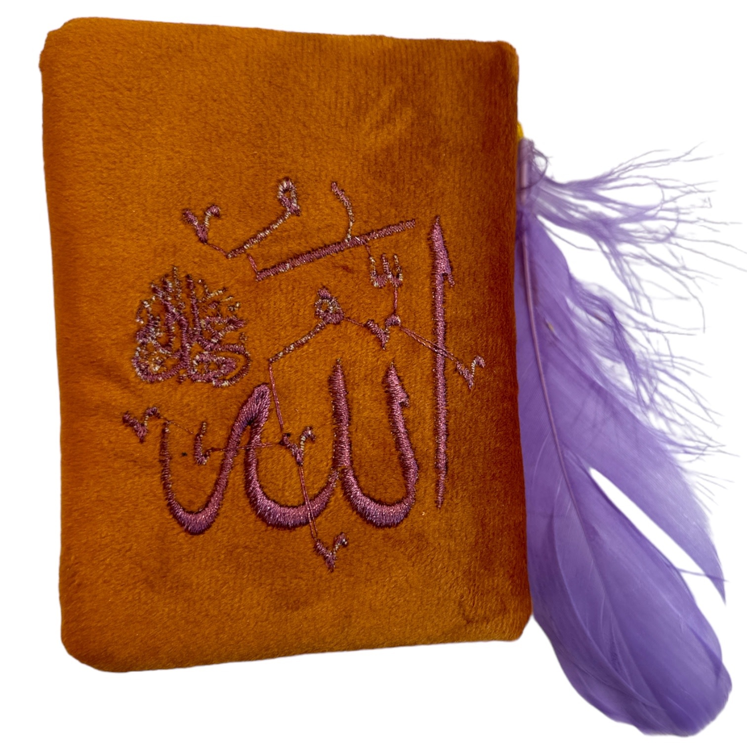 ROCKNRULA Small Orange Feather "Allah" Quran