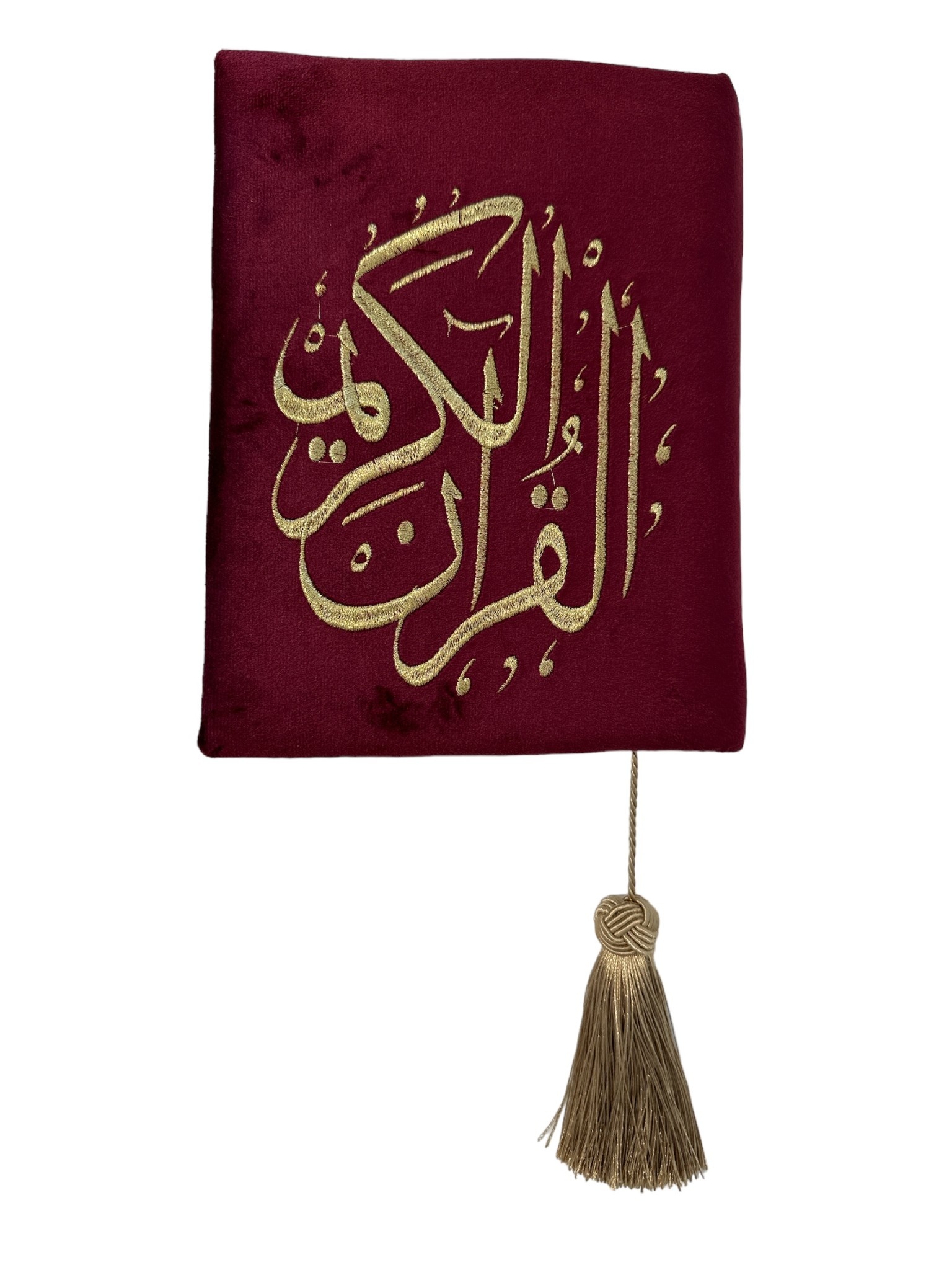 ROCKNRULA Red Velvet Embroidered Quran