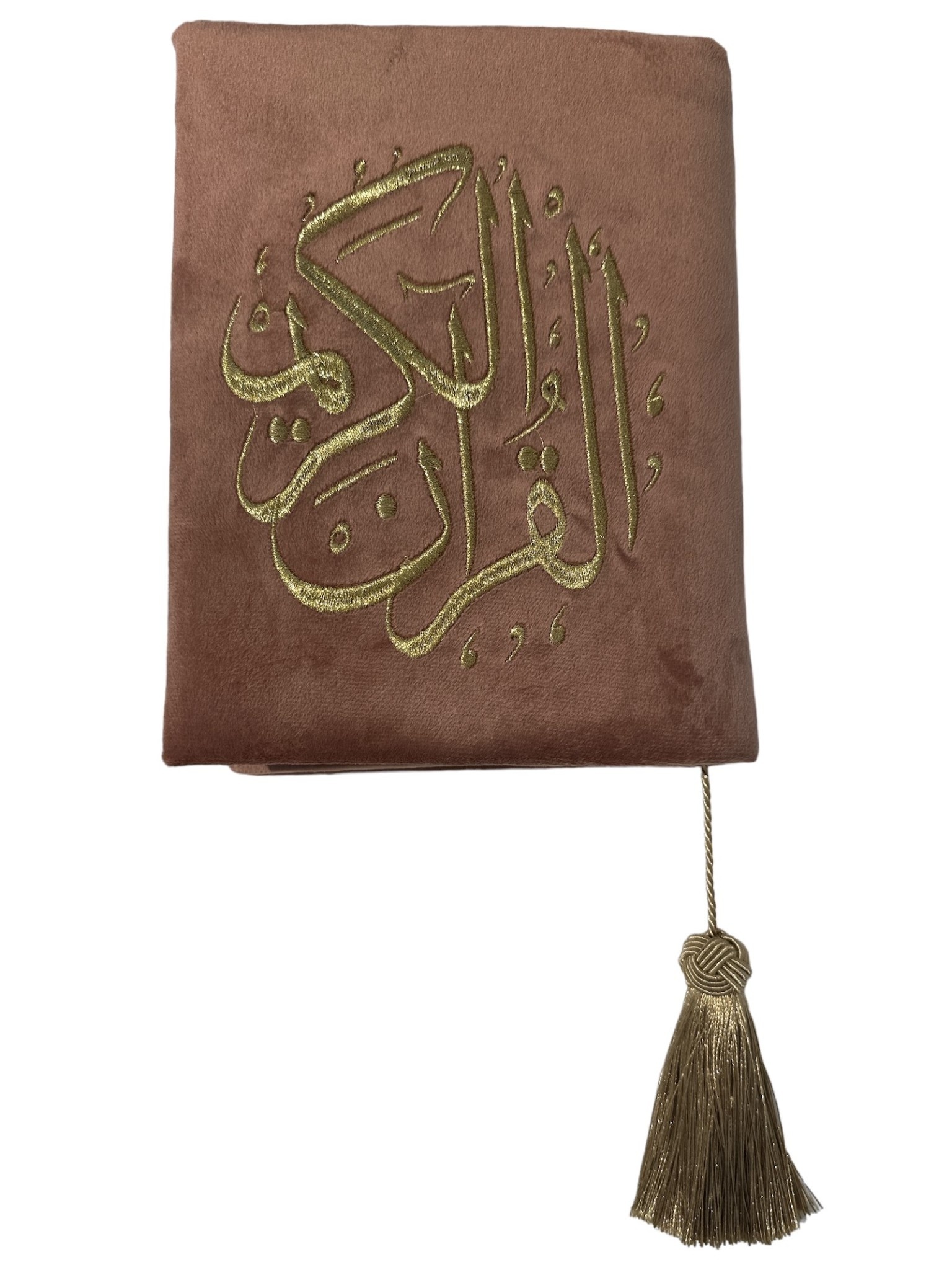 ROCKNRULA Dusty Pink Velvet Embroidered Quran