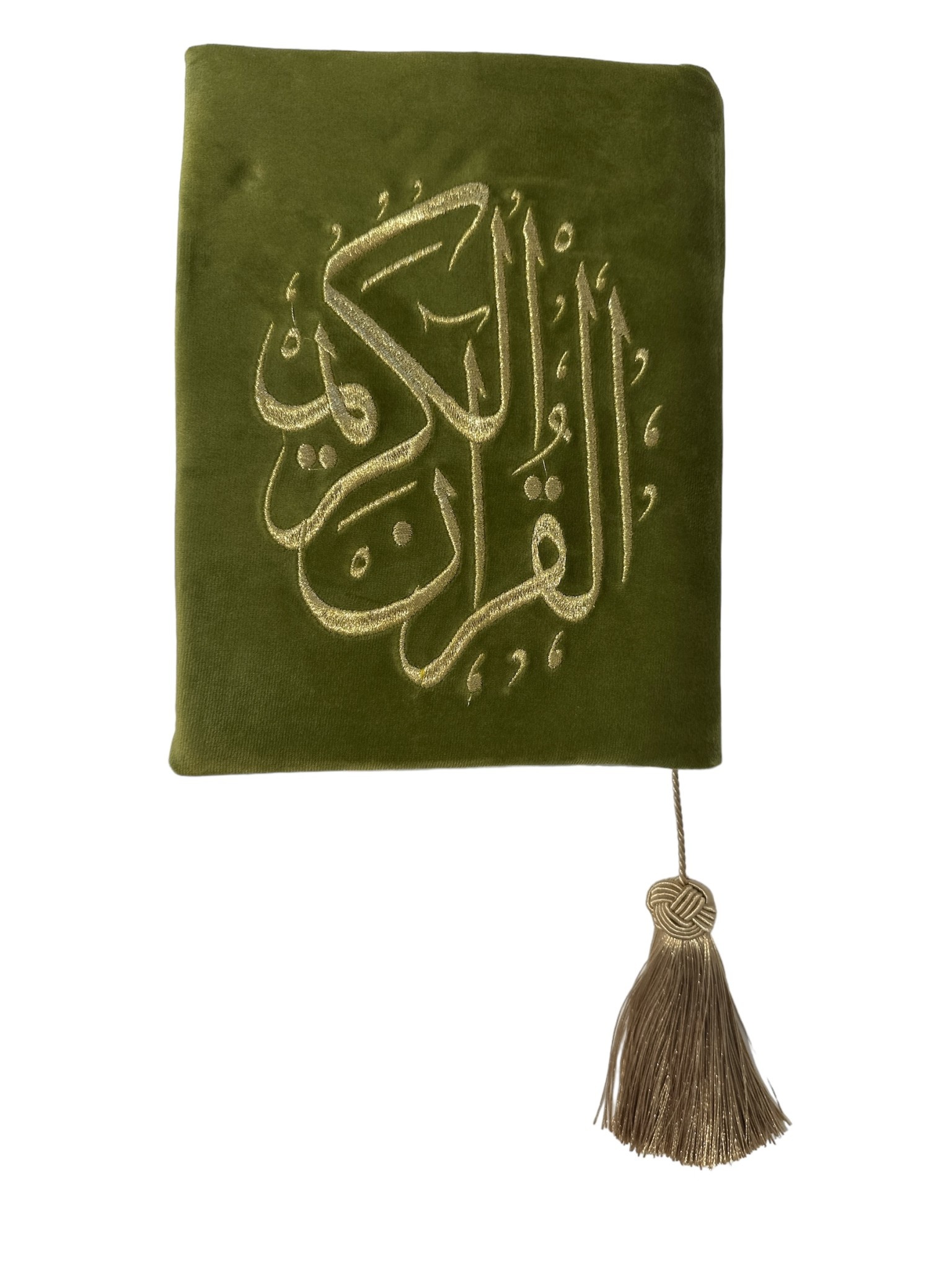 ROCKNRULA Pistachio Velvet Embroidered Quran