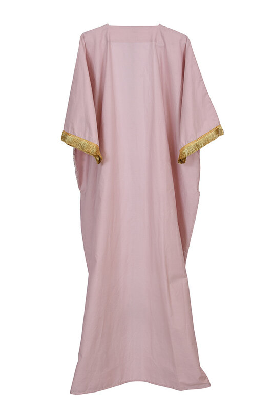 LAM  COLLECTIONS Light pink bisht with white & gold embroidery