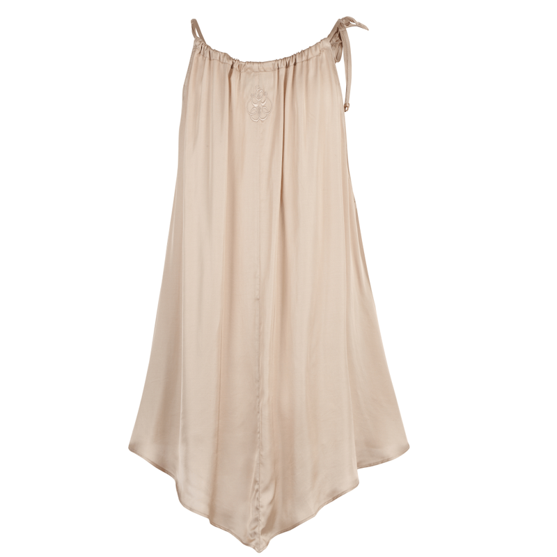 BLOOMS OF LOVE Beige Adjustable Allure Tank