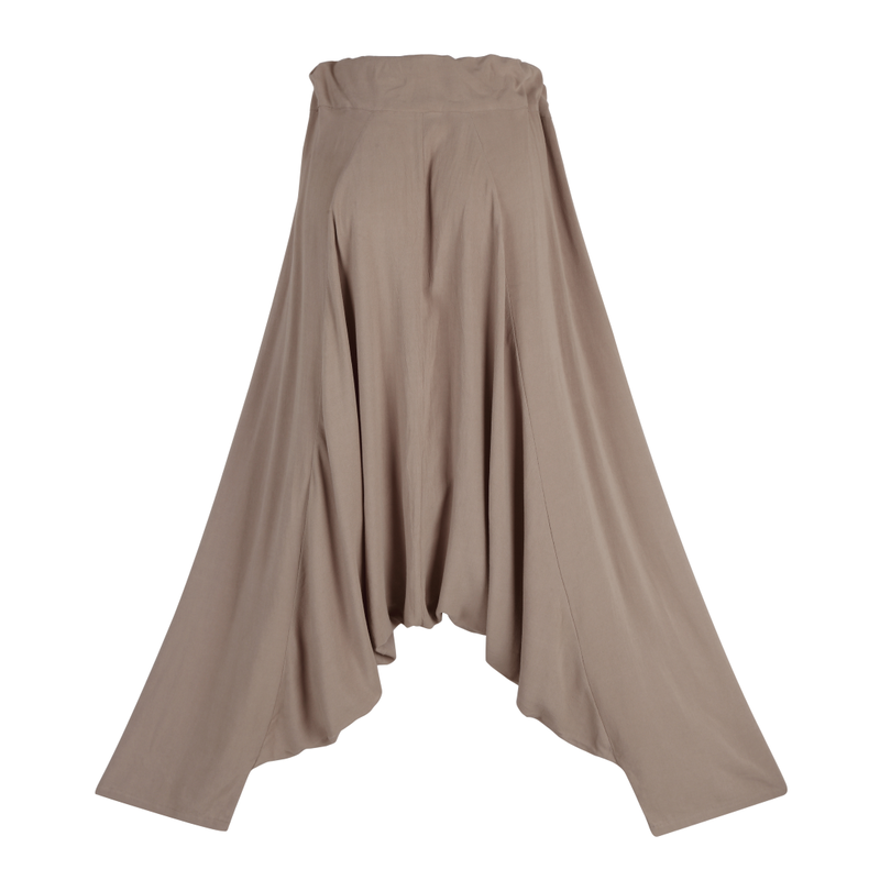 BLOOMS OF LOVE Taupe Bohemian Bliss Pants