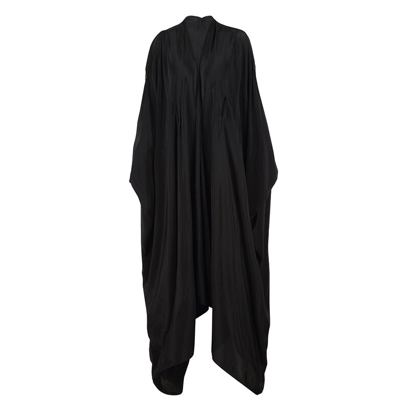 BLOOMS OF LOVE Black Mystical Mirage Kaftan