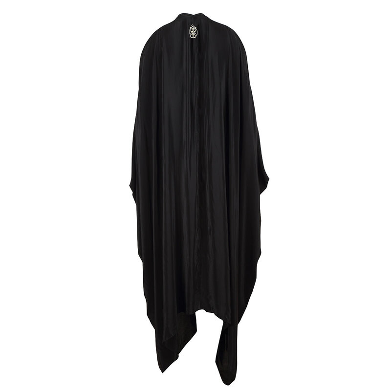 BLOOMS OF LOVE Black Mystical Mirage Kaftan