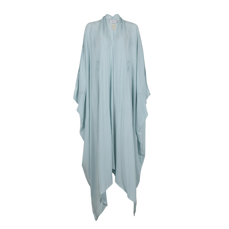 BLOOMS OF LOVE Baby Blue Mystical Mirage Kaftan