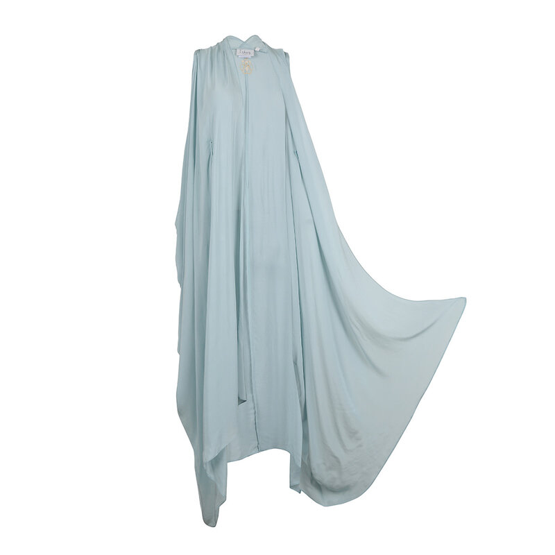 BLOOMS OF LOVE Baby Blue Mystical Mirage Kaftan